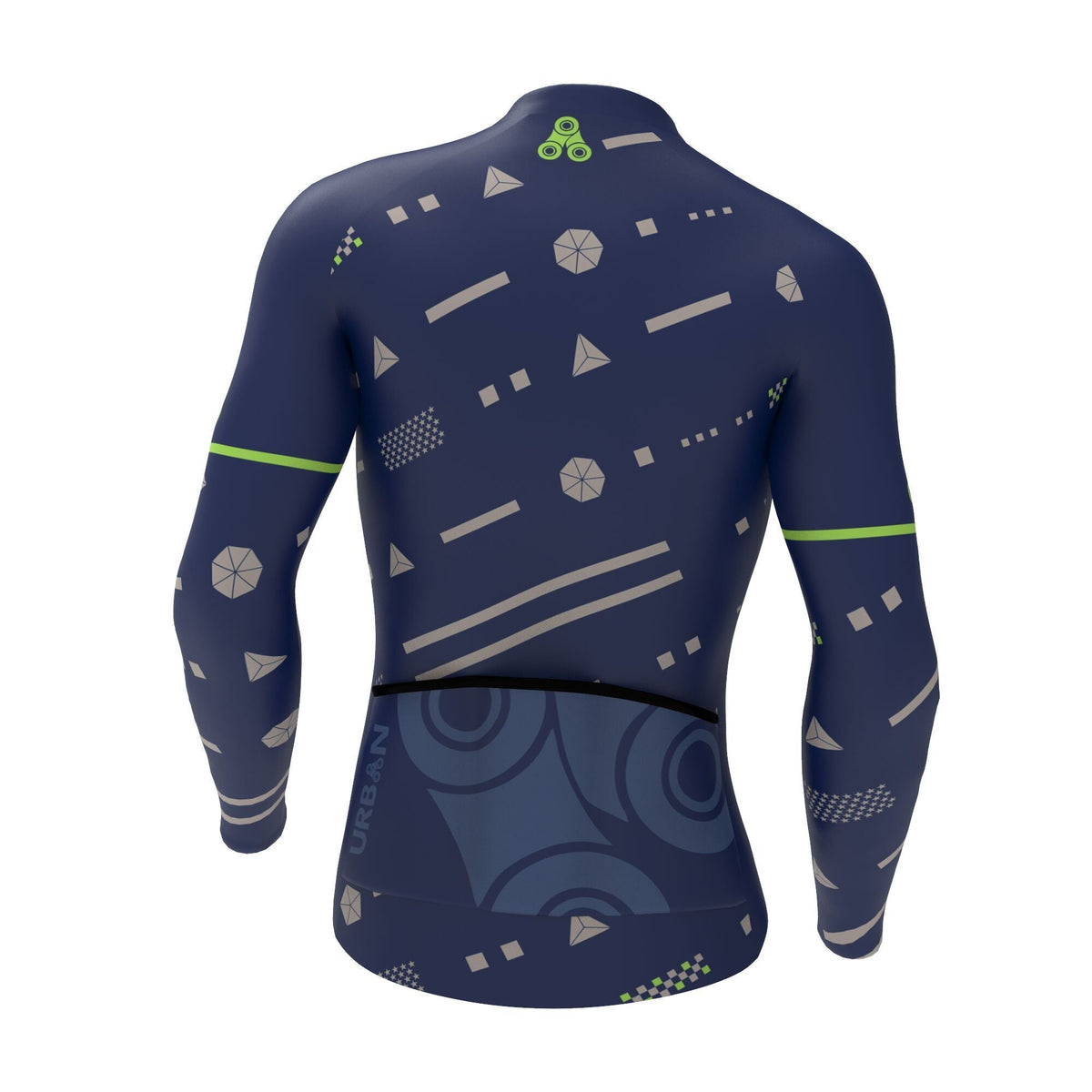 Urban Cycling Pro Geo Thermal Long Sleeve Jersey & Cargo Bib Tights Kit β Winter Cycling Performance and Storage