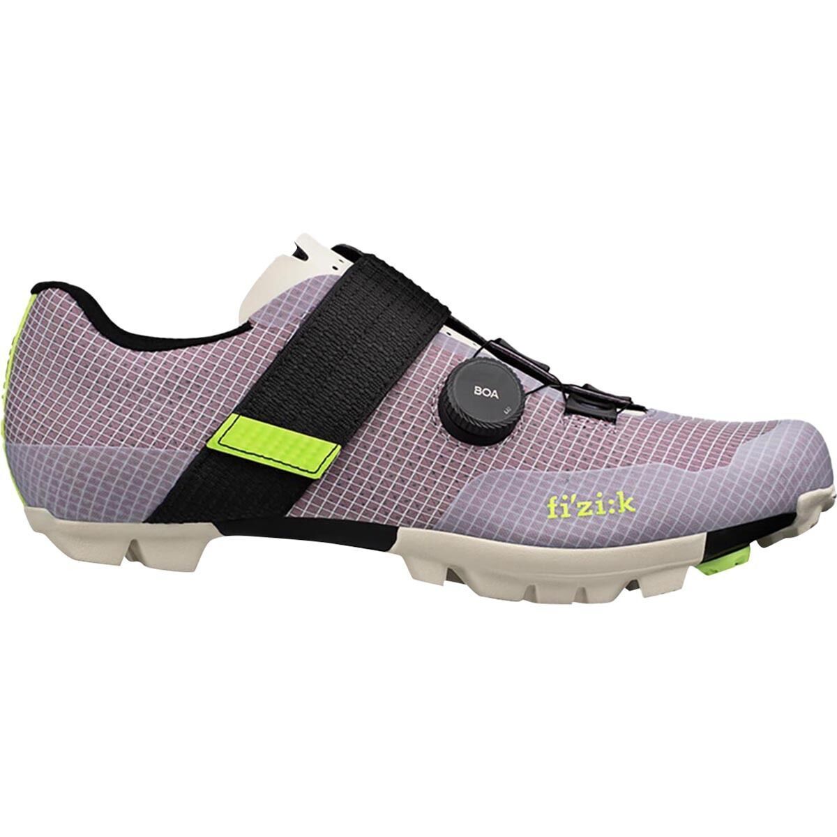 Fi'zi:k Vento Ferox Carbon Mountain Bike Shoe Men's Lilac/White Fizik Gravel