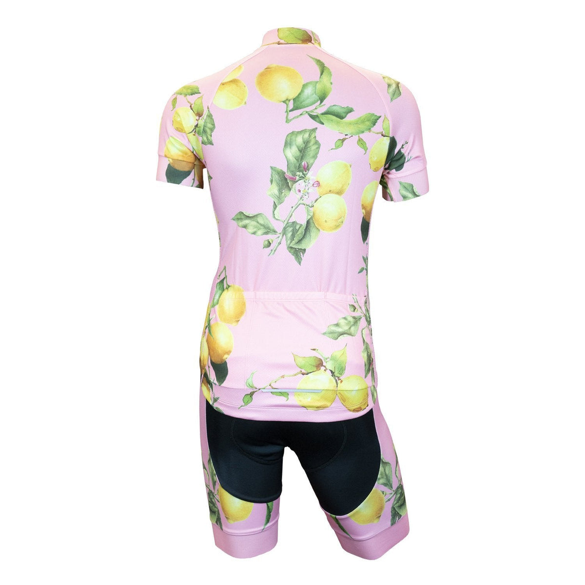 Women's Pink Lemon Short Sleeve Jerseys / Shorts