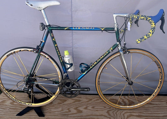 Colnago Classic Green 58 cm #3 Campagnolo Record 11 Shamal Wheels