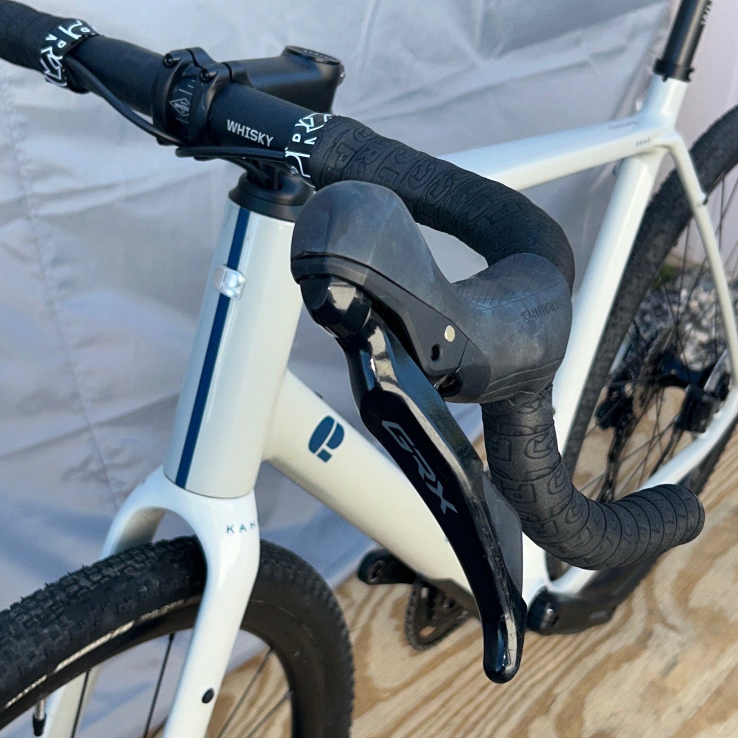 CHAPTER2 KAHA GREY/BLUE CARBON GRAVEL BIKE SHIMANO GRX LARGE 56CM
