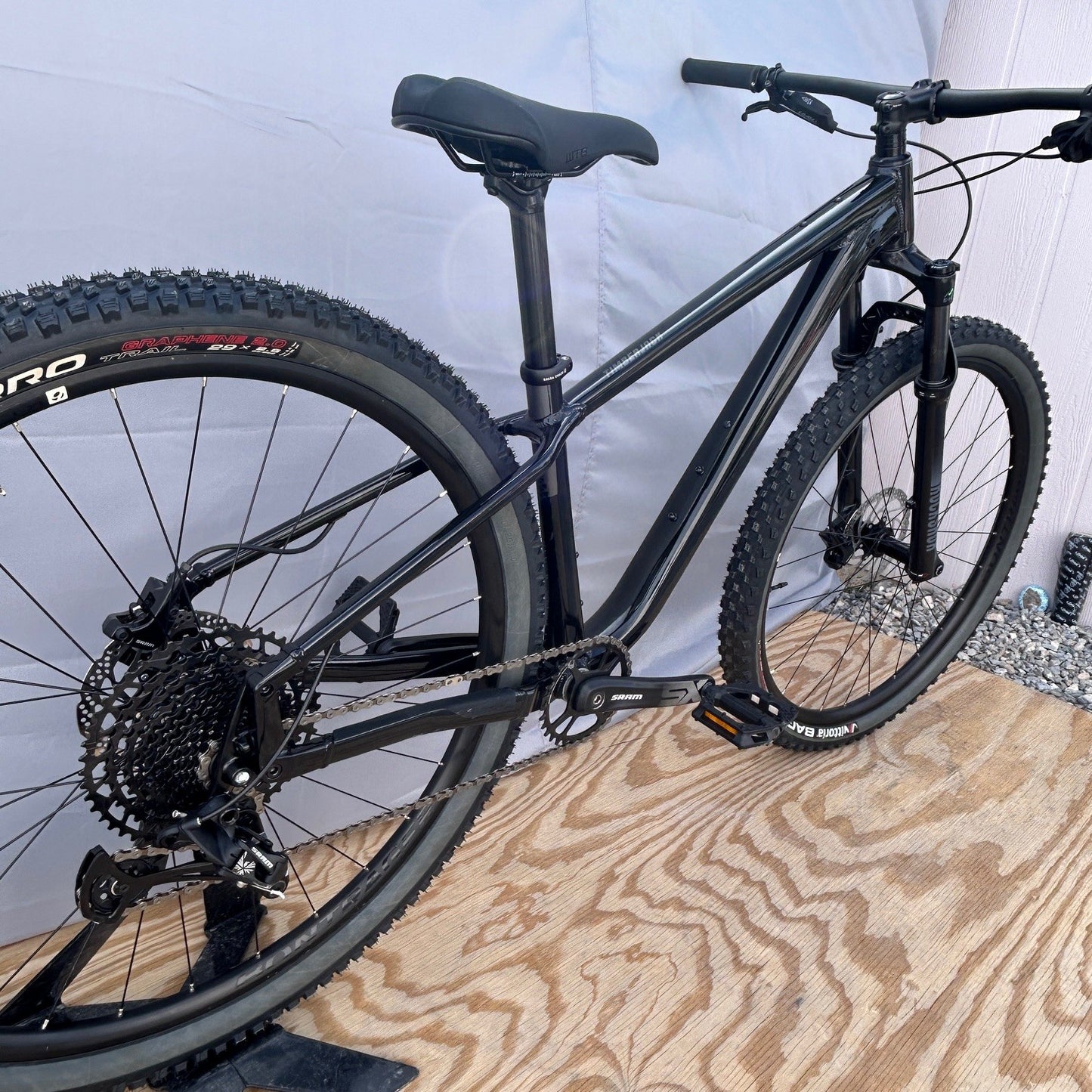 2024/25 Salsa Timberjack Hardtail 29er Mountain Bike Small Black