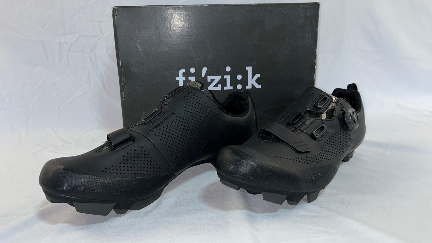 Fizik Terra X5 Mountain Bike Shoes Black Black Gravel All Terrain SHIP FREE