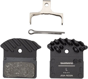 Shimano J03A Resin Disc Brake Pad - Resin, Finned