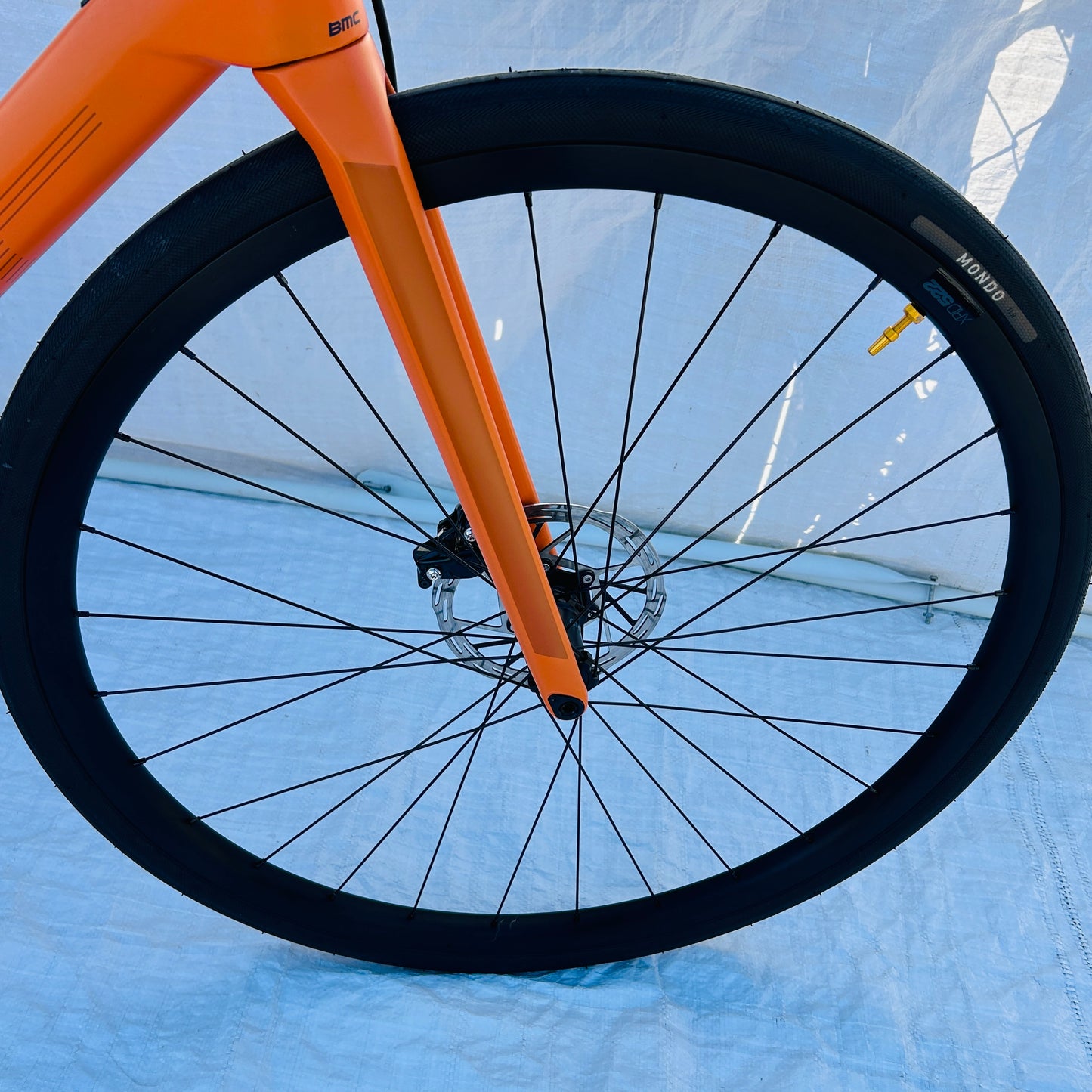 2022 BMC Roadmachine X TWO Orange 56 cm Road & Light Gravel Bike