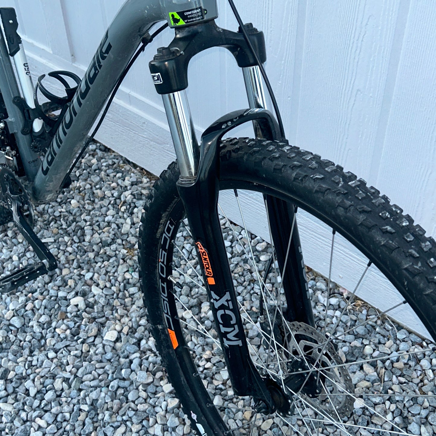 Cannondale Trail 7 Hardtail Mountain Bike Size Large Grey Used