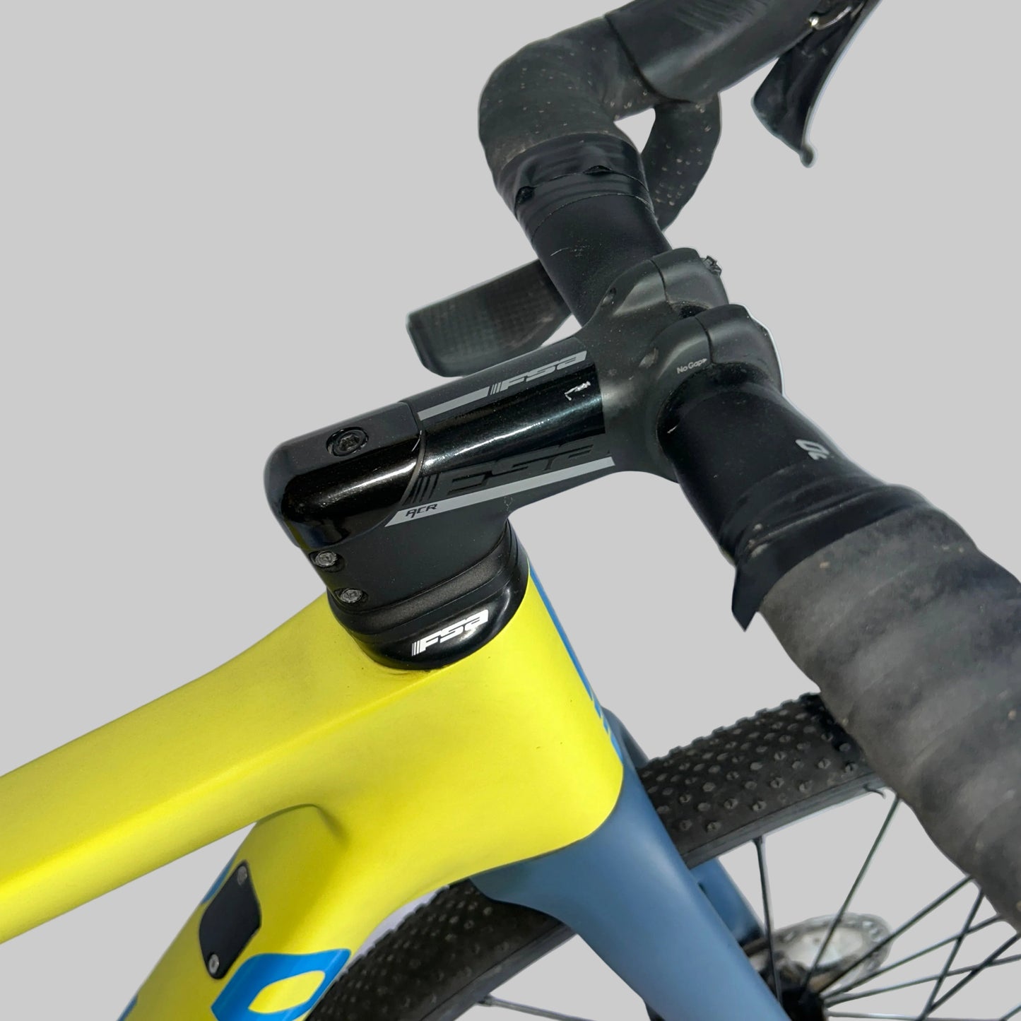 2022 OBED GVR X-Small Yellow/Blue Gravel Bike Shimano GRX Powermeter