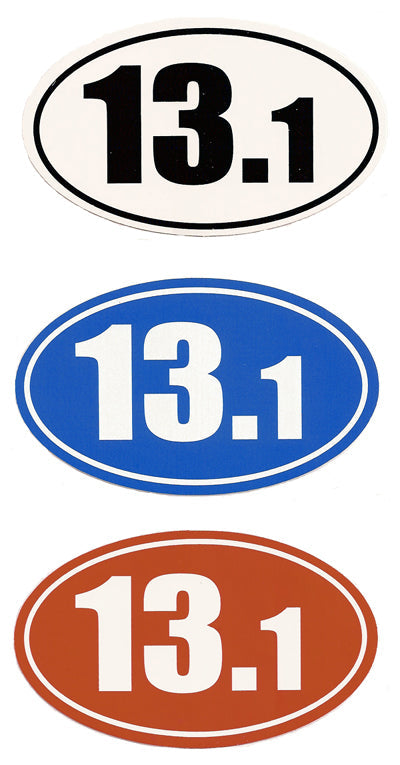 13.1 Half Marathon Magnets