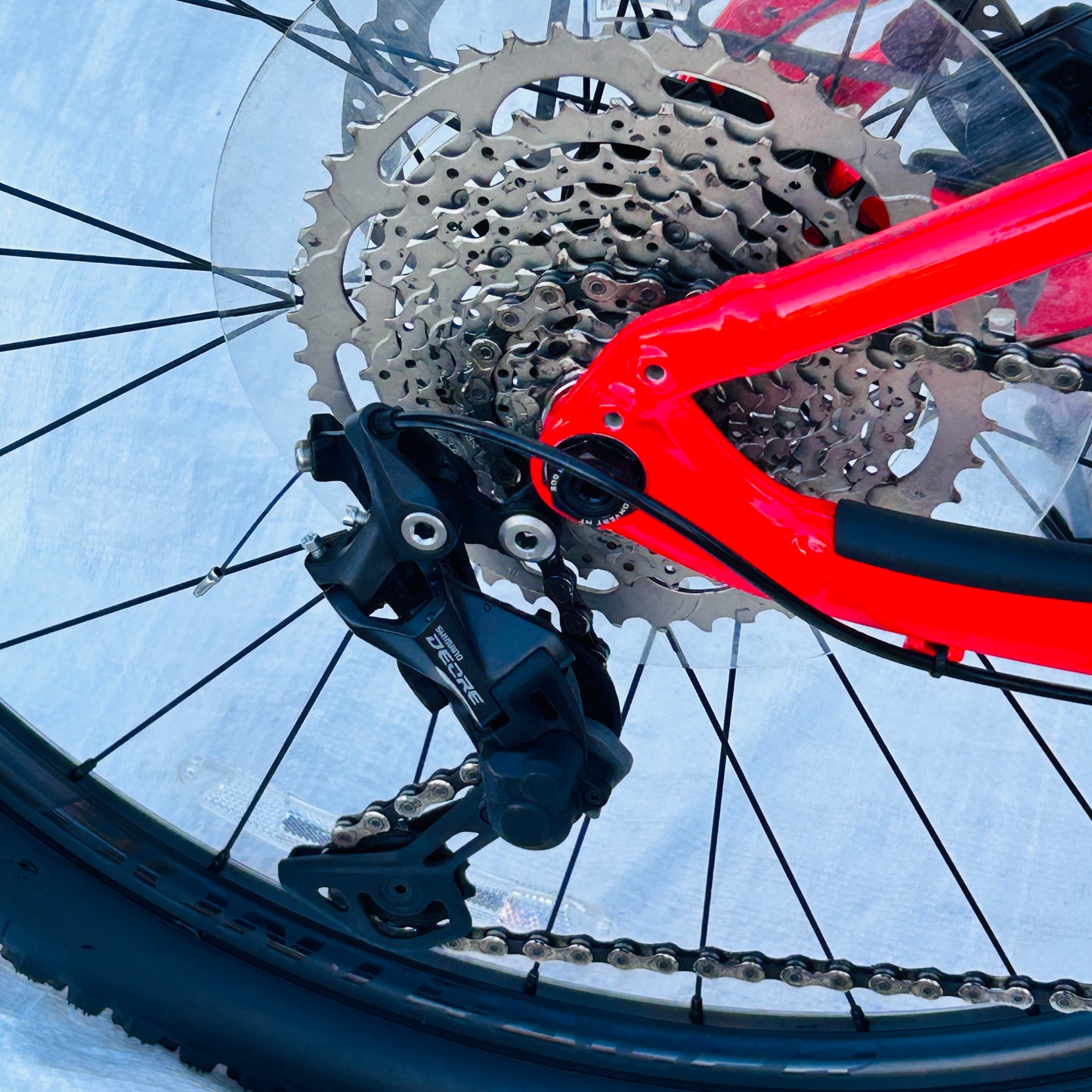 2021 Trek Powerfly 4 Electric Mountain Bike Red 27.5" Gen 3 Small