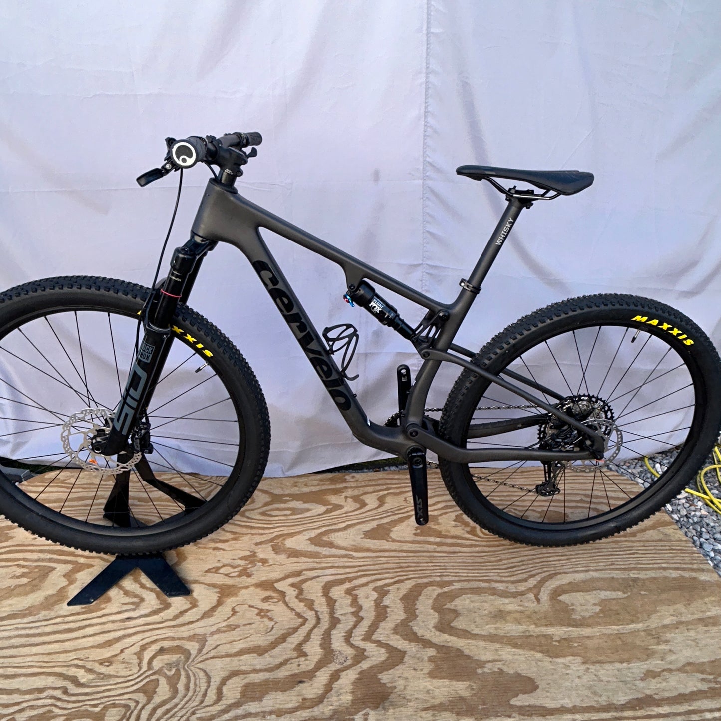 Cervelo ZFS-5 Full Suspension Mountain Bike Medium Black SLX 1x12