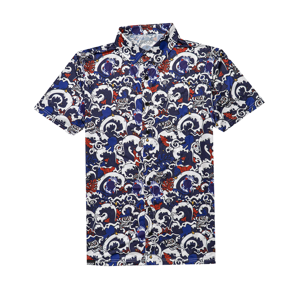 FlexGRID Button Up - Pabst Blue Wave