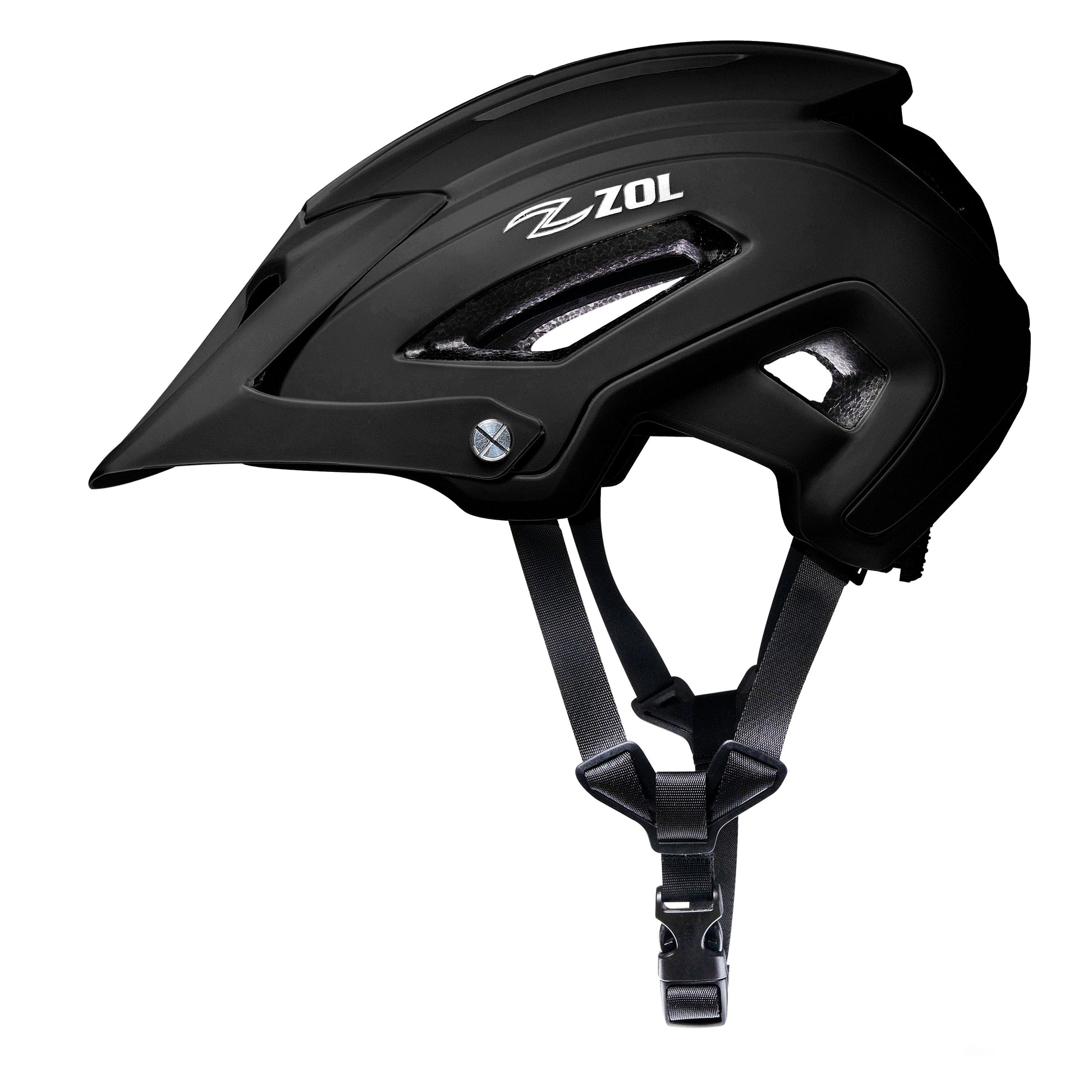 Zol Predator Bicycle MTB Mountain Bike Helmet Beige / Small/Medium