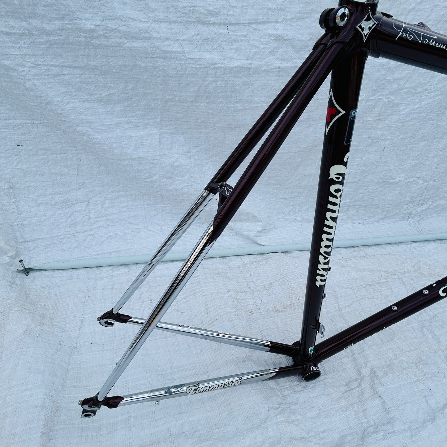 Tommasini Tecno 58cm Vintage Road Bicycle Frame – Nemo Nivacrom