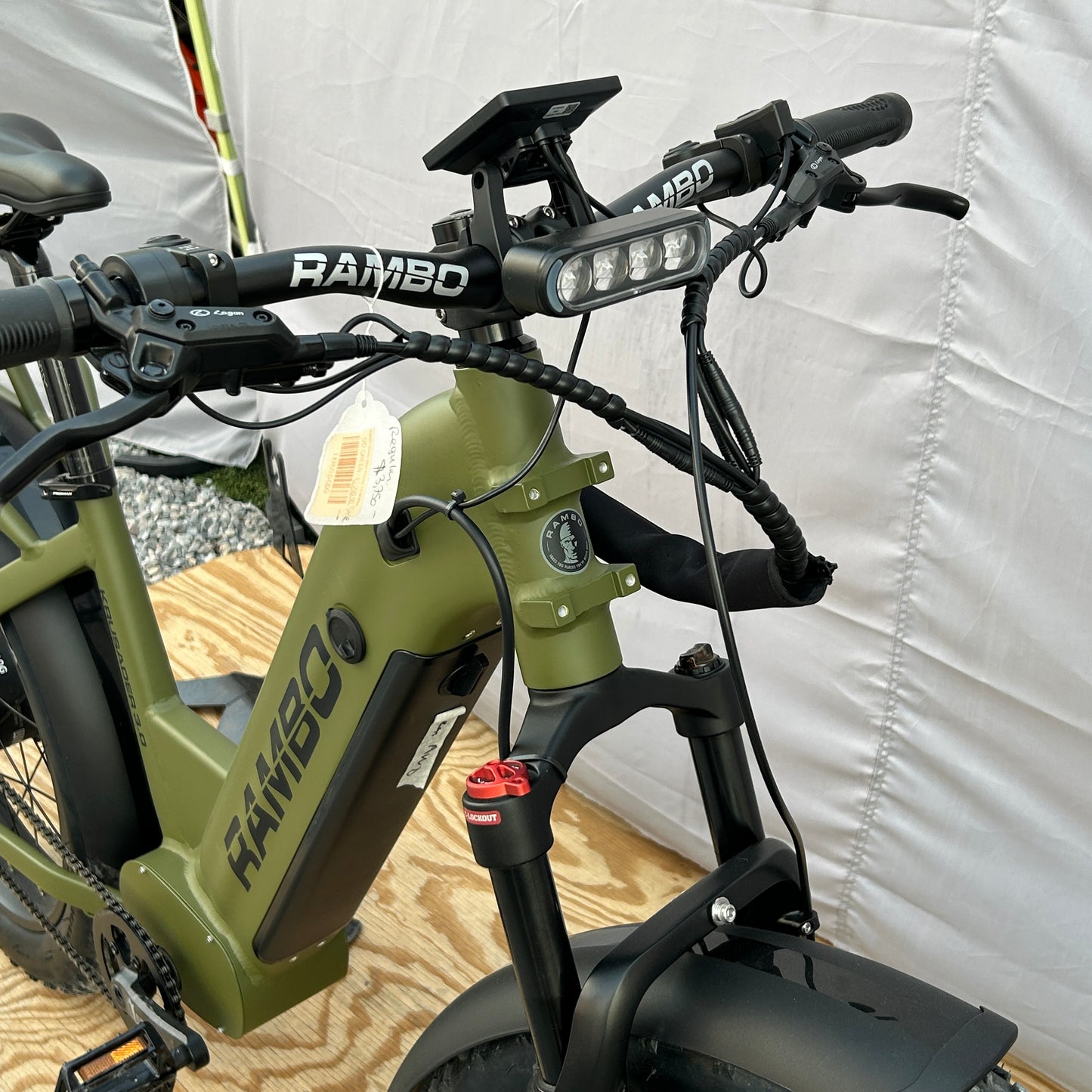 RAMBO Electric Bikes Krusader 3.0 All Wheel Drive 15Ah Hunting E-Bike