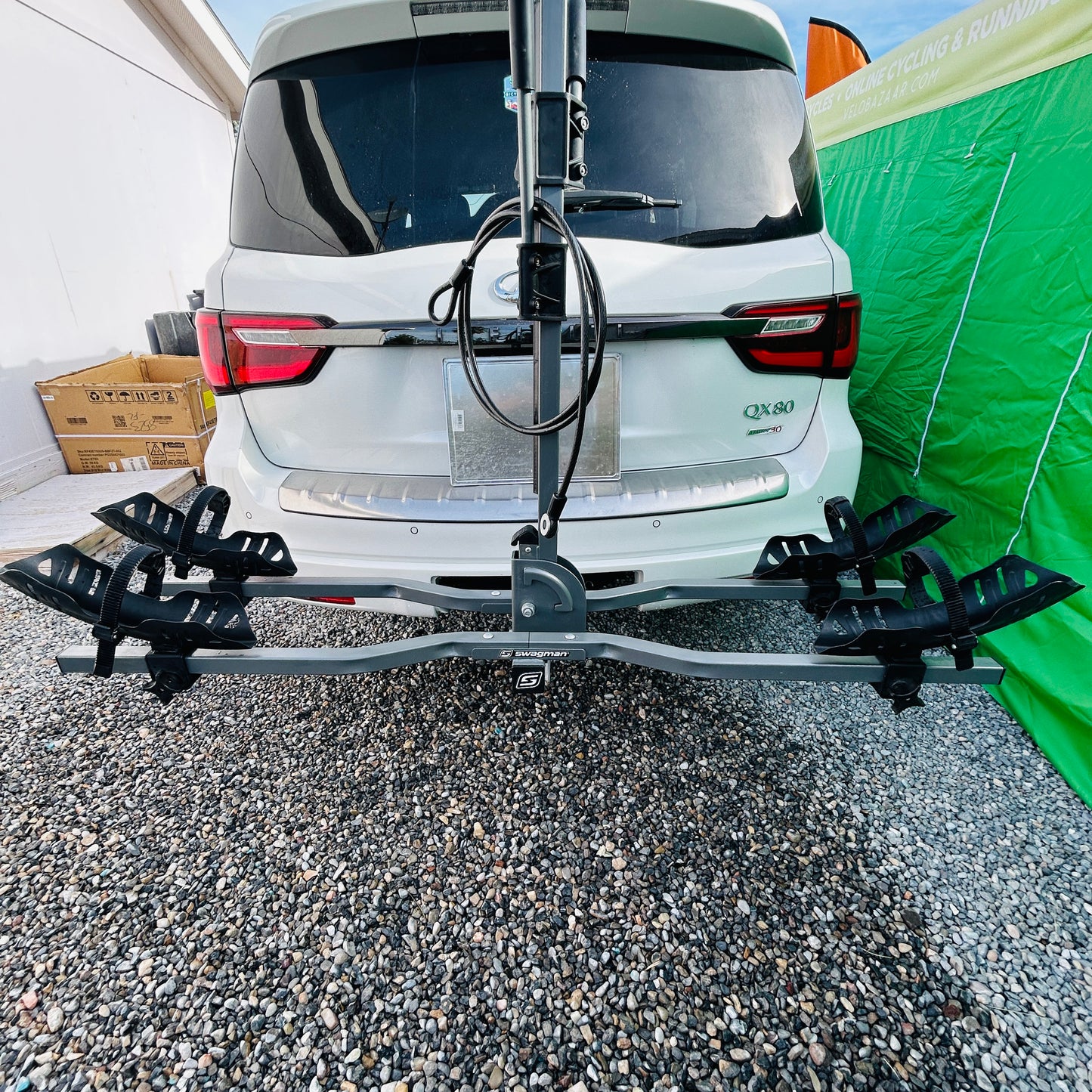 Swagman G10 Hitch Mount Platform Rack 2 Bike Hitch Mount Receiver