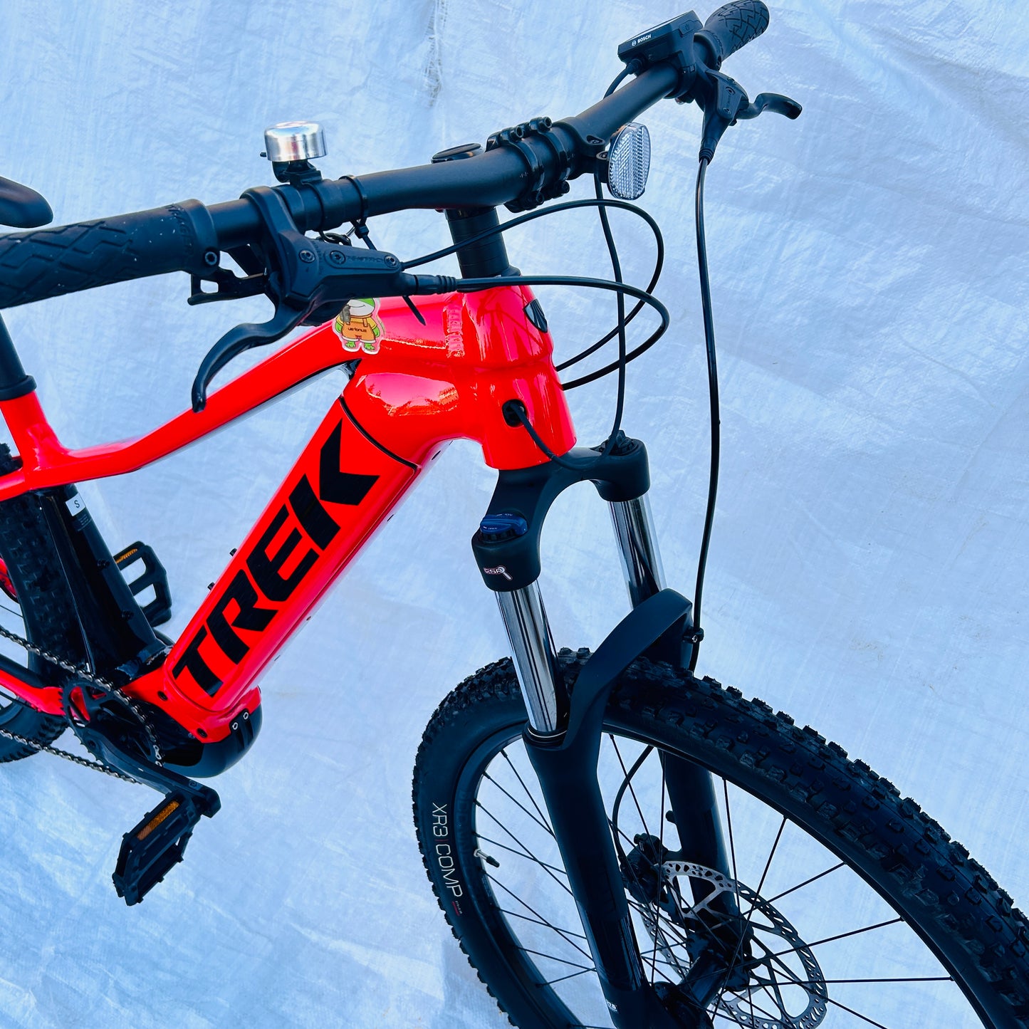 2021 Trek Powerfly 4 Electric Mountain Bike Red 27.5" Gen 3 Small