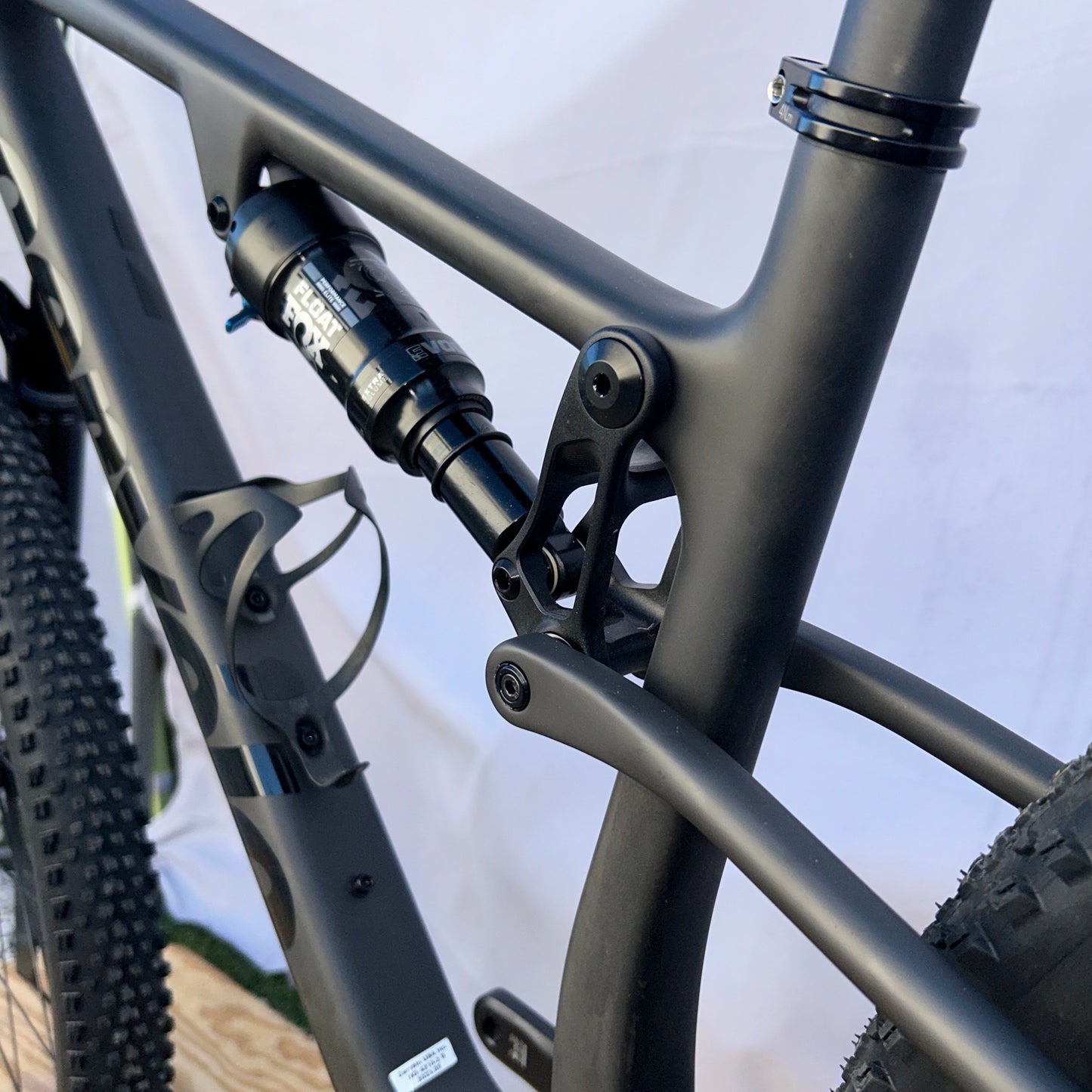 Cervelo ZFS-5 Full Suspension Mountain Bike Medium Black SLX 1x12