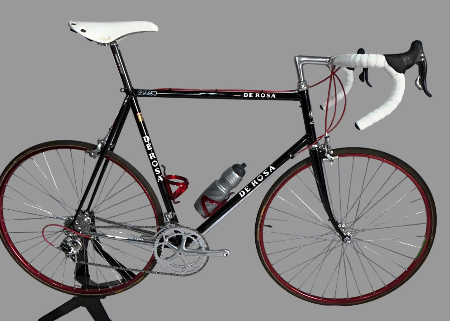 Vintage De Rosa Pro 60cm Road Bike – Full Campagnolo Record 10-Speed Italian Steel Build