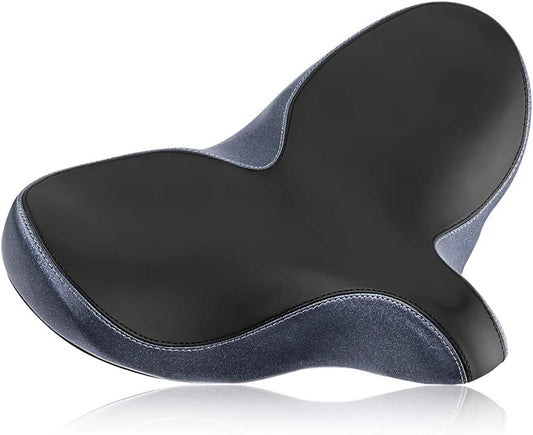 YLG Oversized Comfort Bike Seat Comfortable Replacement Bike Saddle Memory Foam