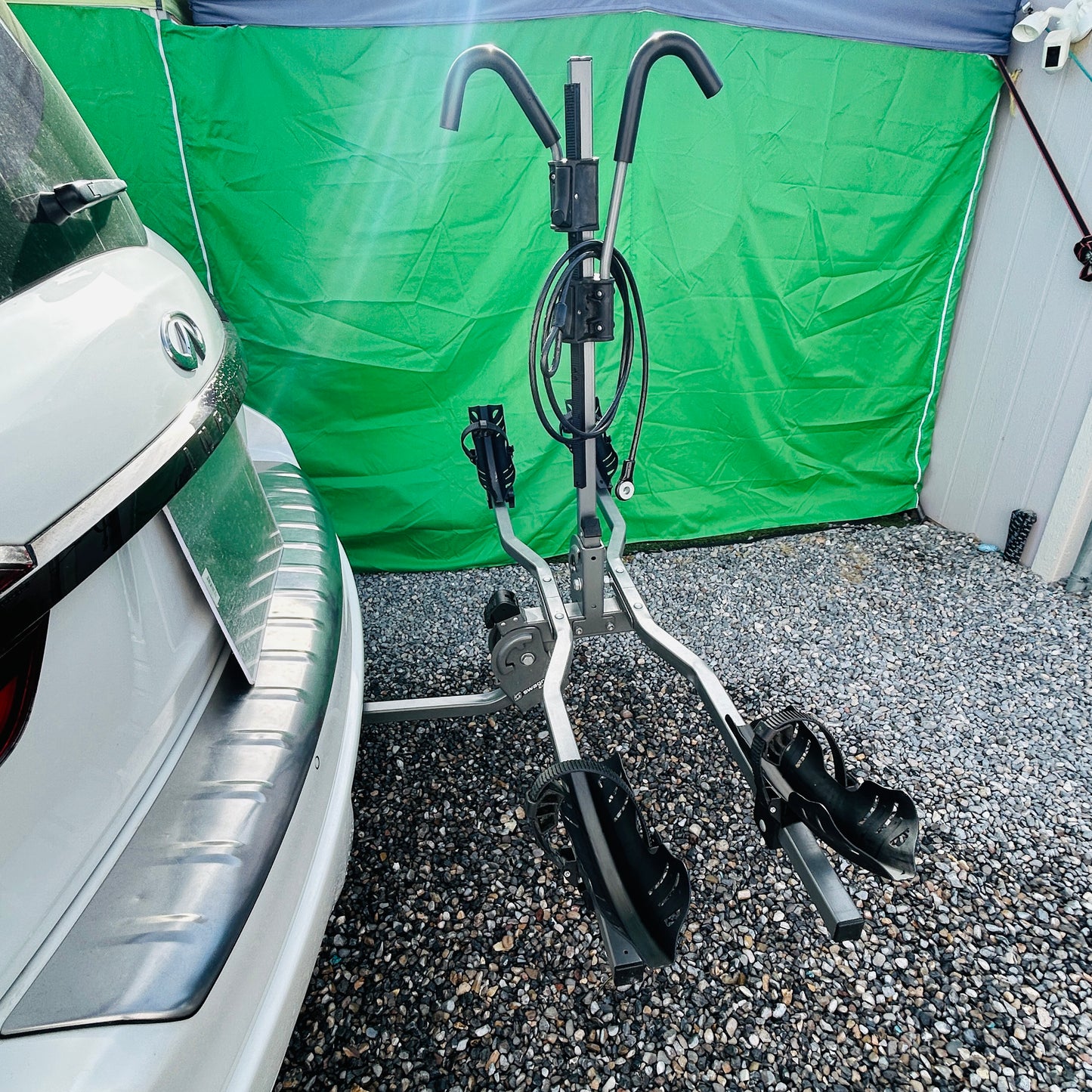 Swagman G10 Hitch Mount Platform Rack 2 Bike Hitch Mount Receiver