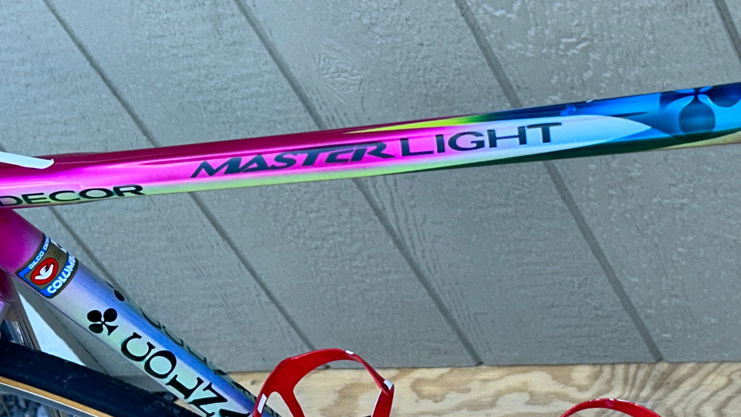 Colnago Master Light Decor Pink Blue 54 cm