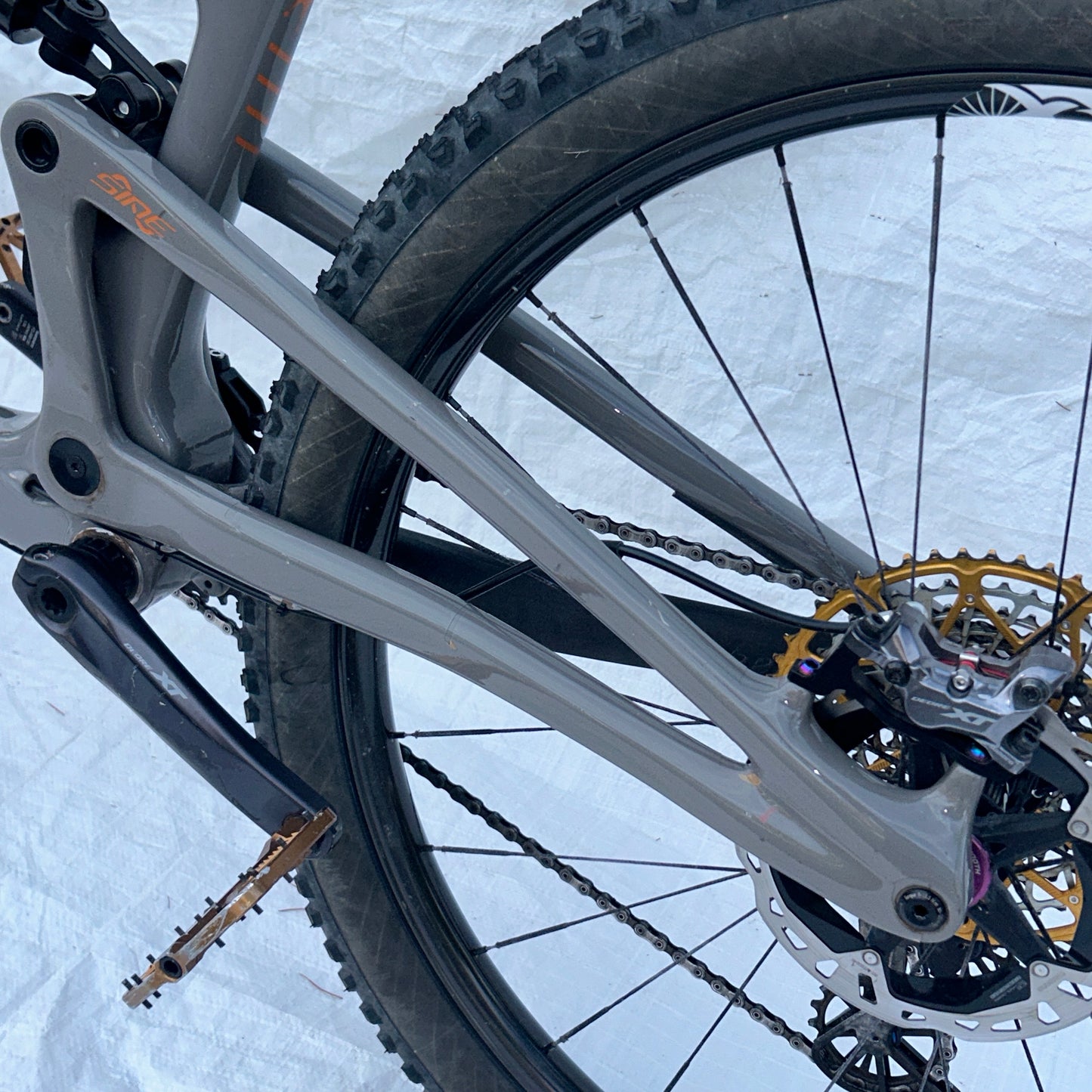 Alchemy Arktos 125 Custom Size Large Full Suspension Mountain Bike