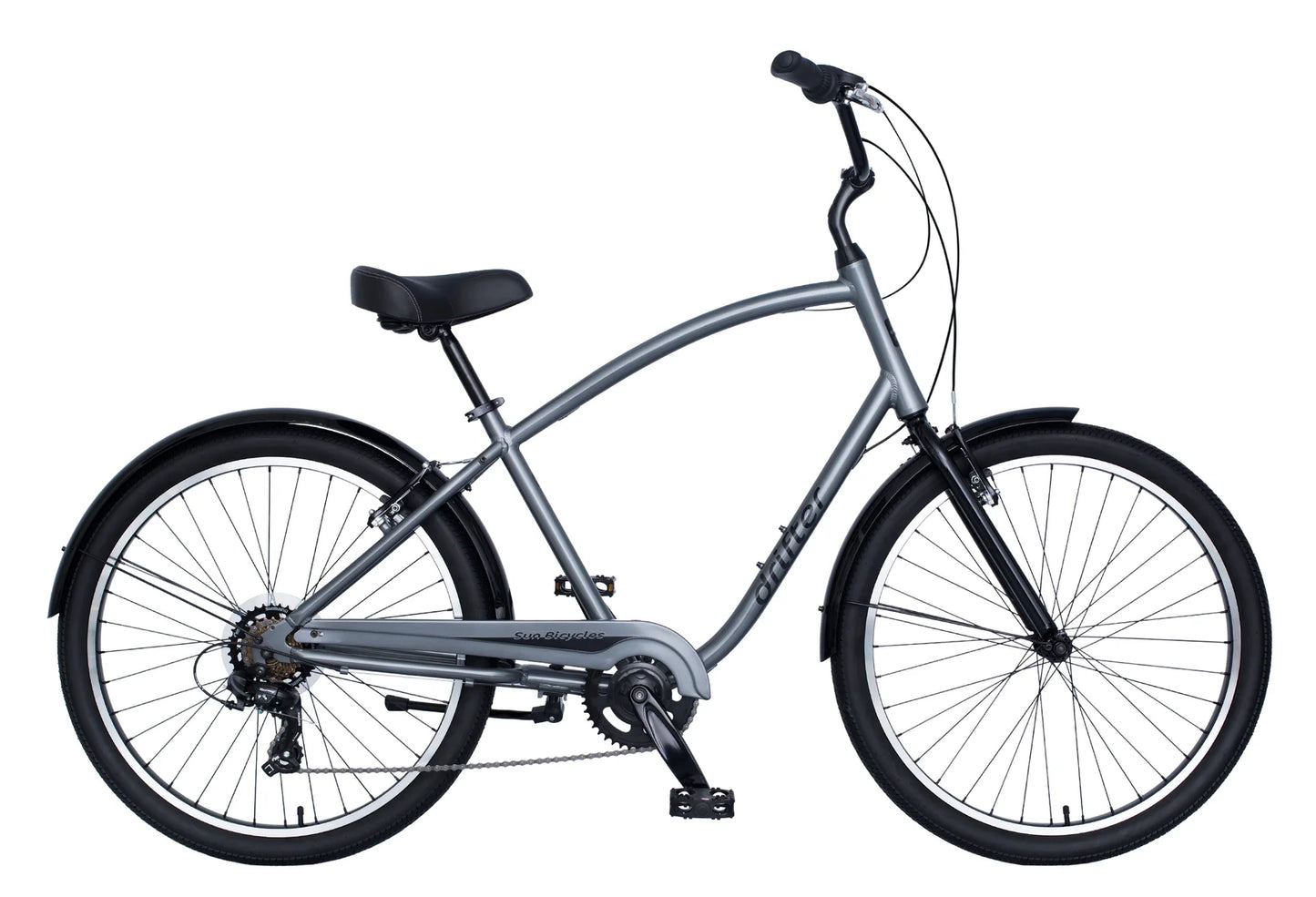Sun Bicycles Drifter 7 Speed Bike Path Step-Over