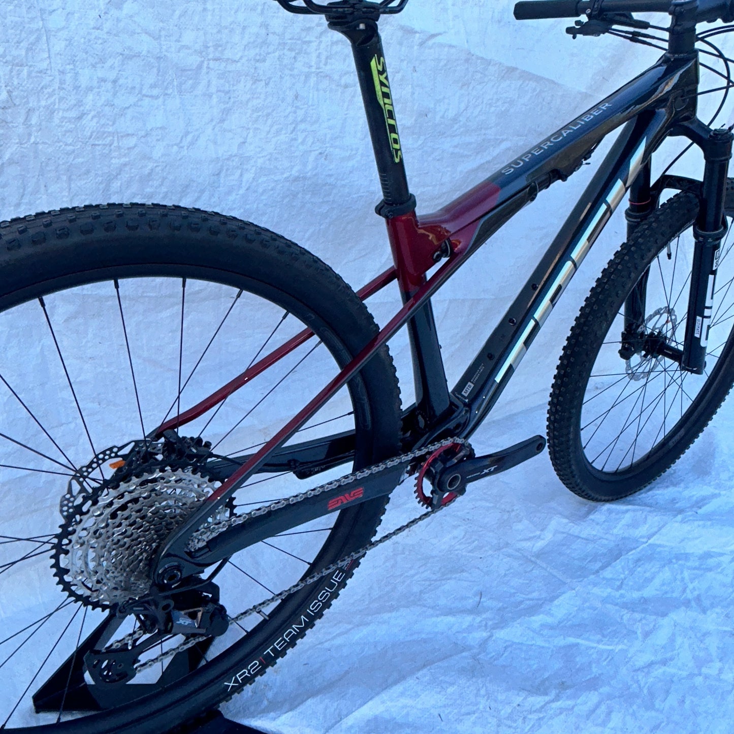 Trek Supercaliber 9.7 Gen 1 Med Full Suspension Mountain Bike, 2023