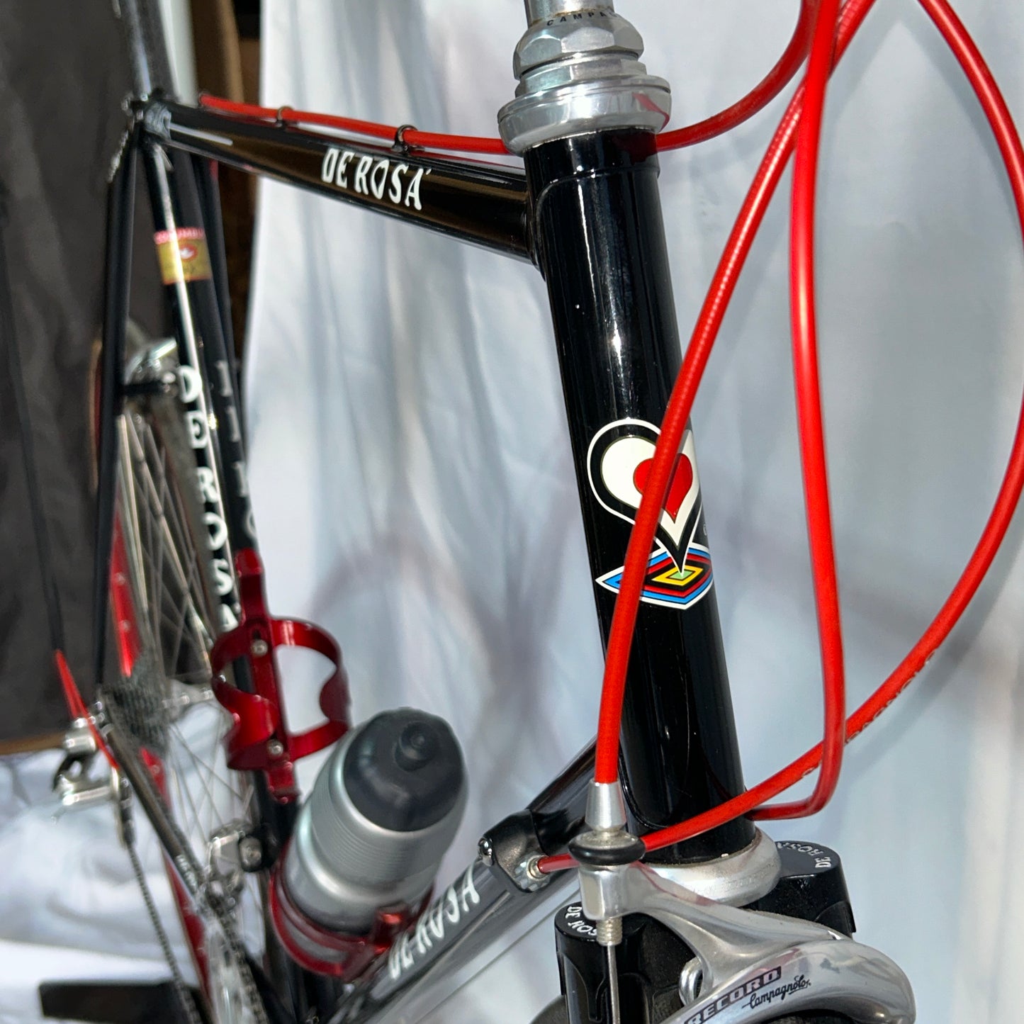 Vintage De Rosa Pro 60cm Road Bike – Full Campagnolo Record 10-Speed Italian Steel Build