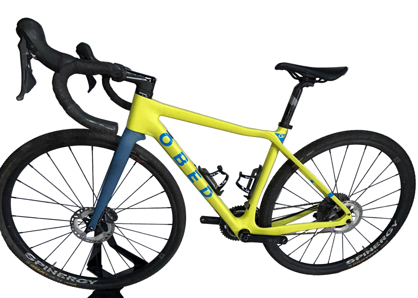 2022 OBED GVR X-Small Yellow/Blue Gravel Bike Shimano GRX Powermeter