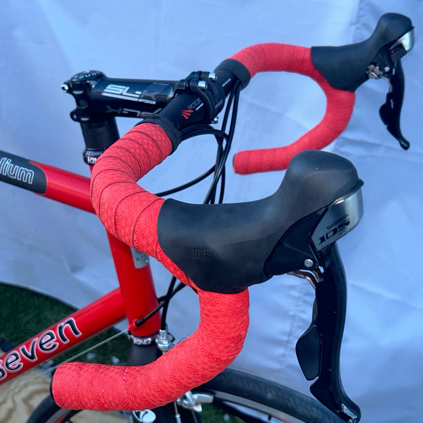 Seven Cycles Elium Road Bike 60 cm custom Shimano Easton