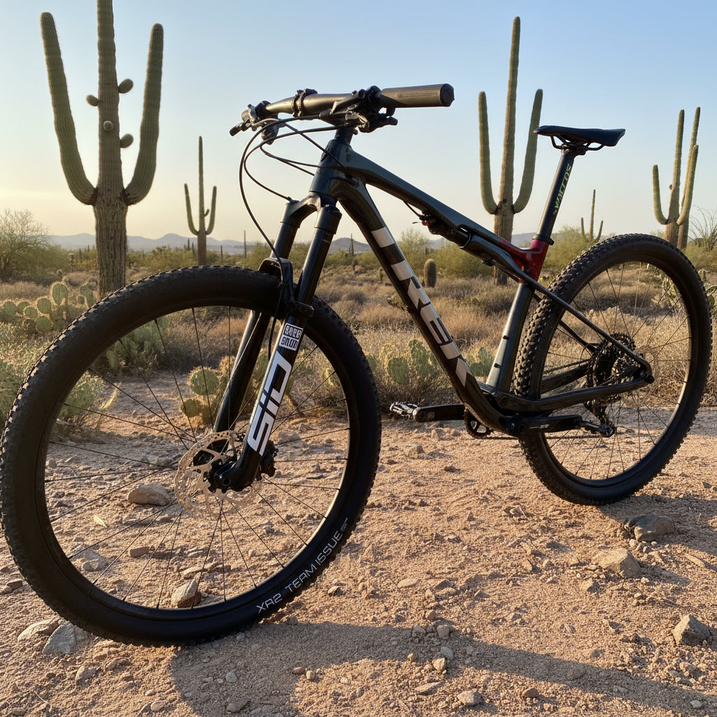 Trek Supercaliber 9.7 Gen 1 Med Full Suspension Mountain Bike, 2023