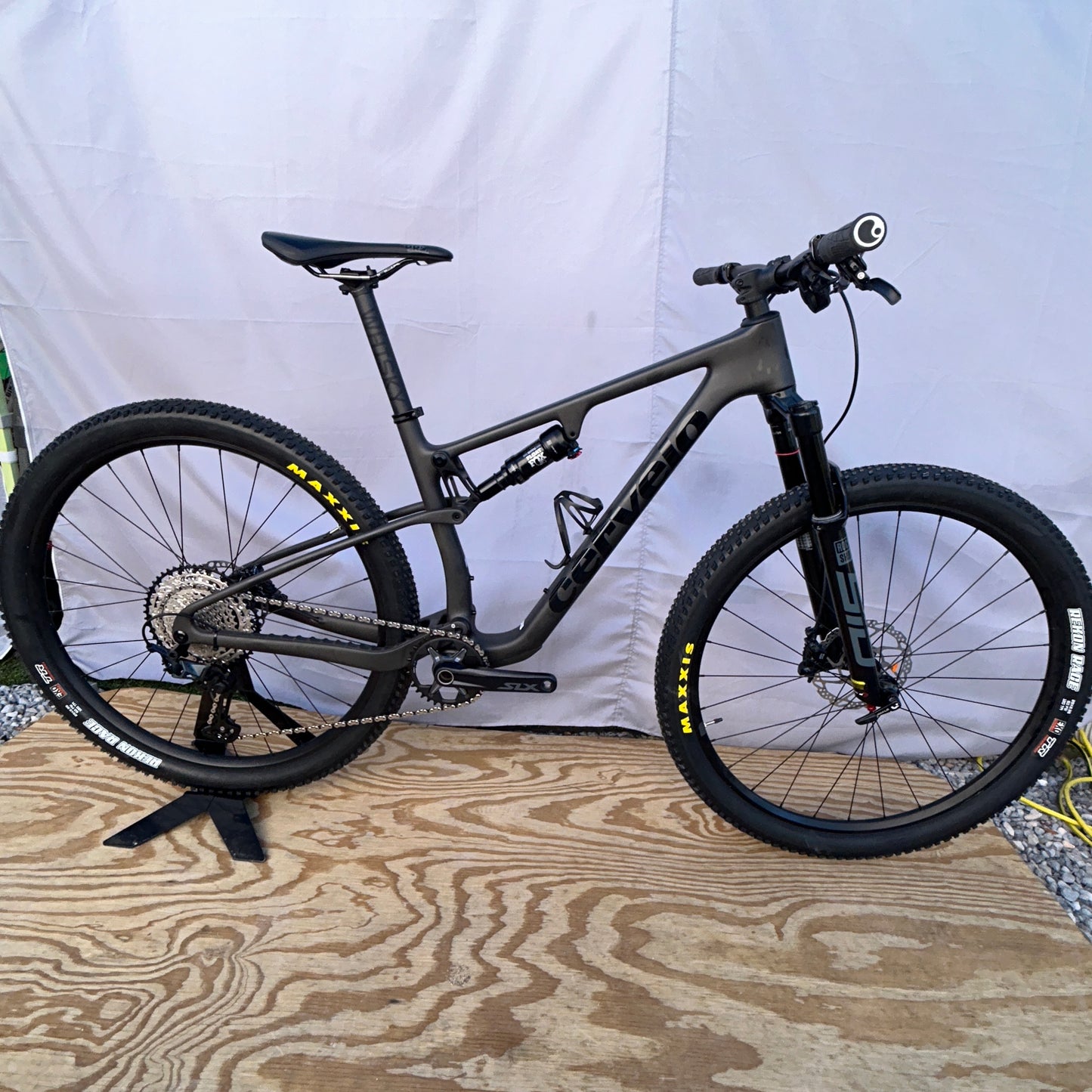 Cervelo ZFS-5 Full Suspension Mountain Bike Medium Black SLX 1x12