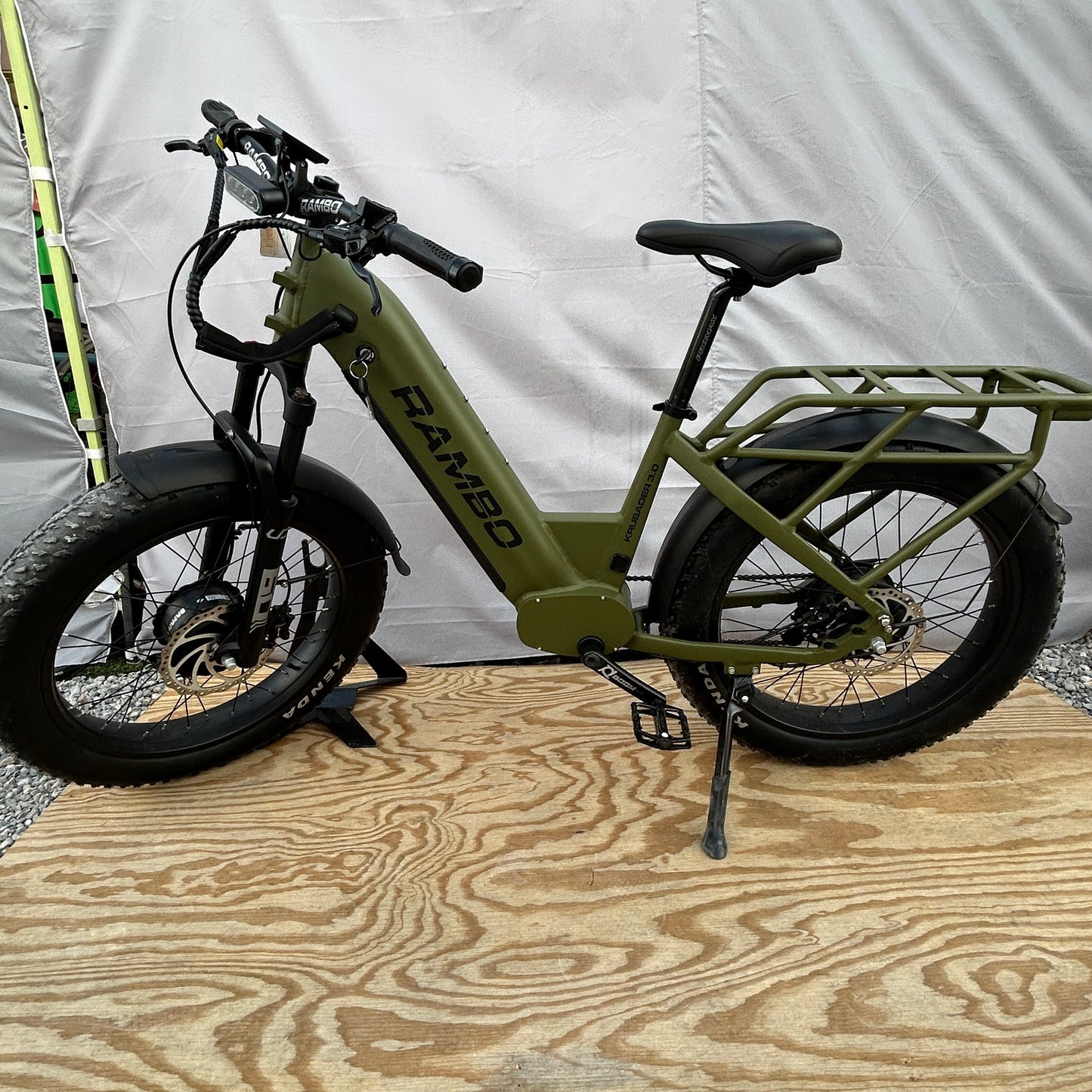 RAMBO Electric Bikes Krusader 3.0 All Wheel Drive 15Ah Hunting E-Bike