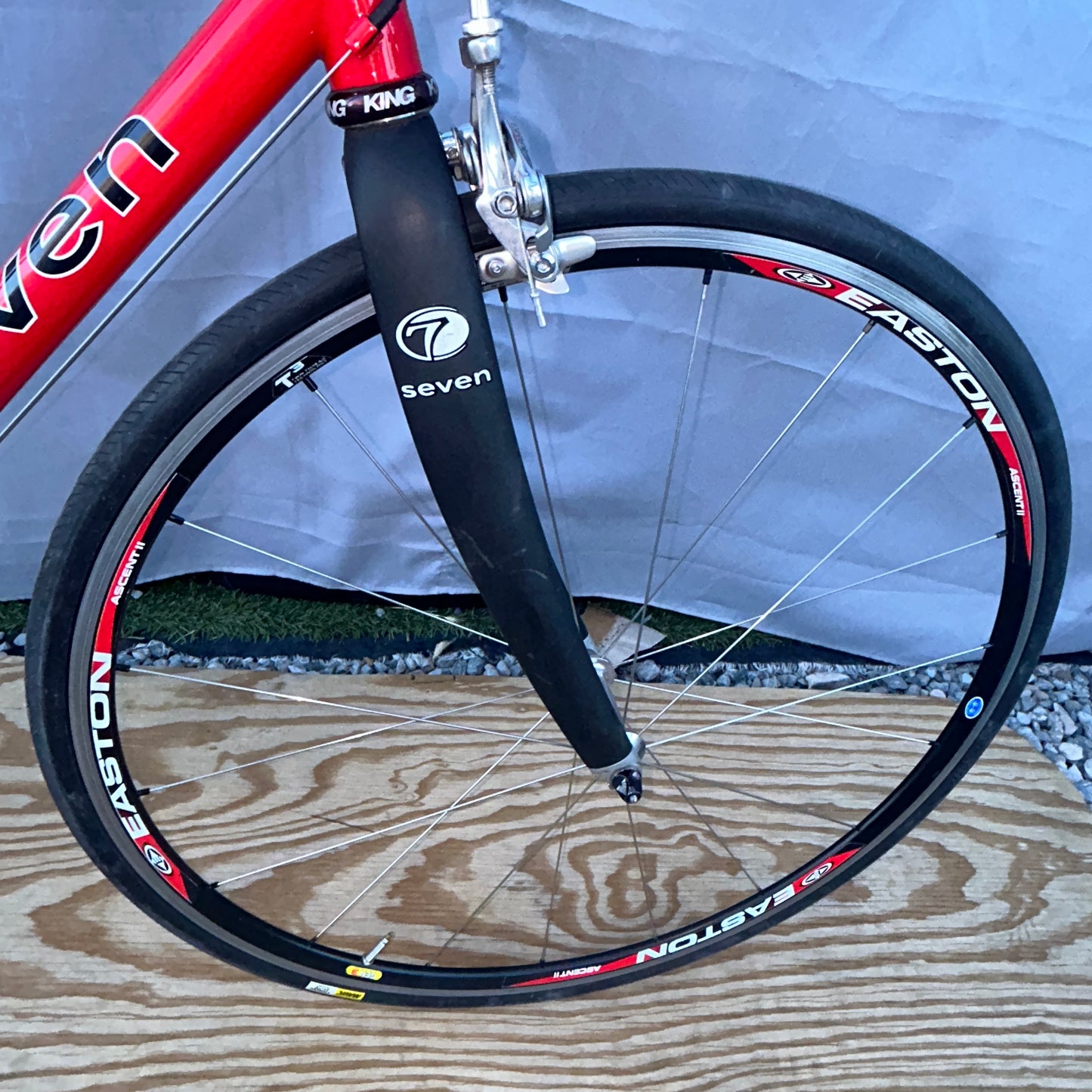 Seven Cycles Elium Road Bike 60 cm custom Shimano Easton