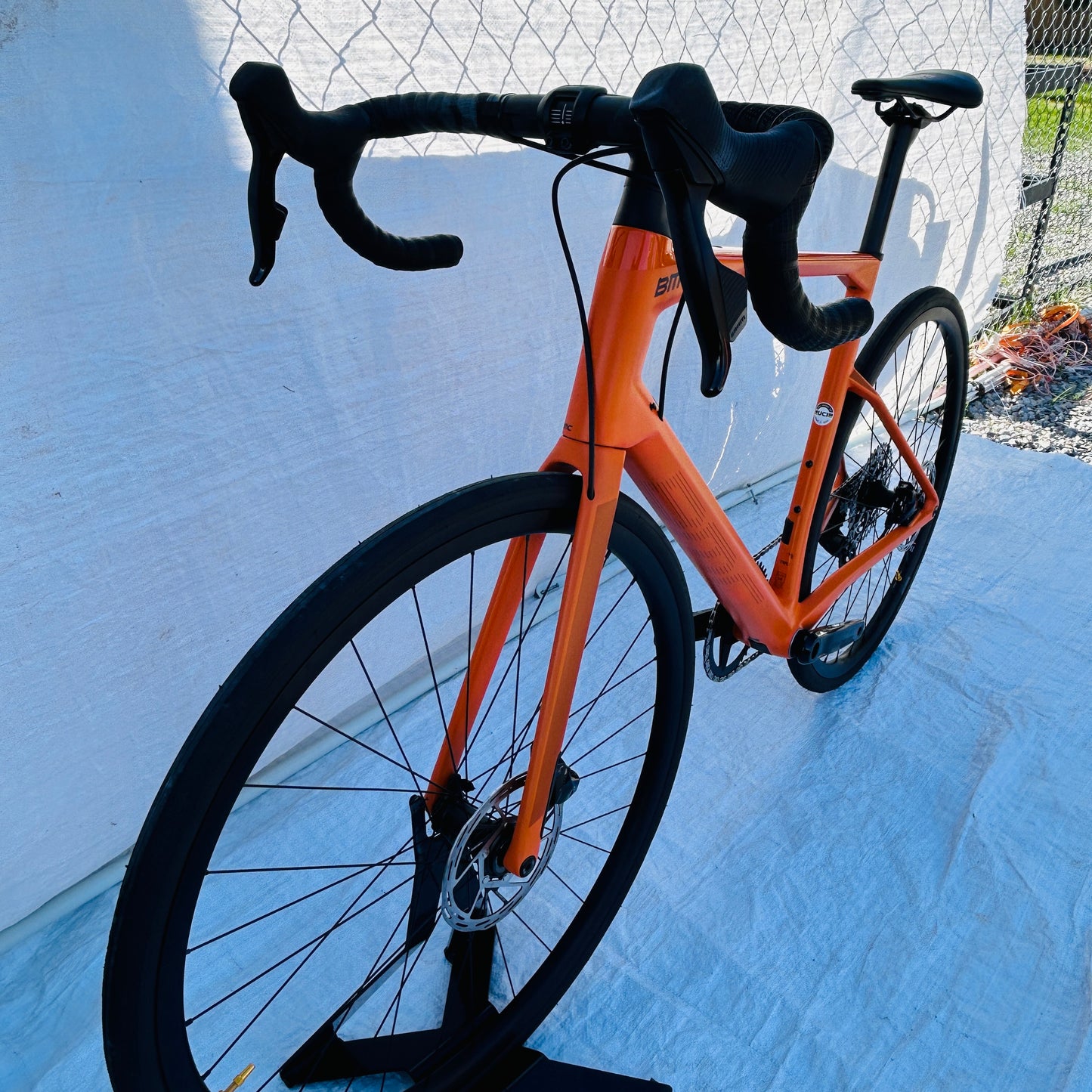 2022 BMC Roadmachine X TWO Orange 56 cm Road & Light Gravel Bike