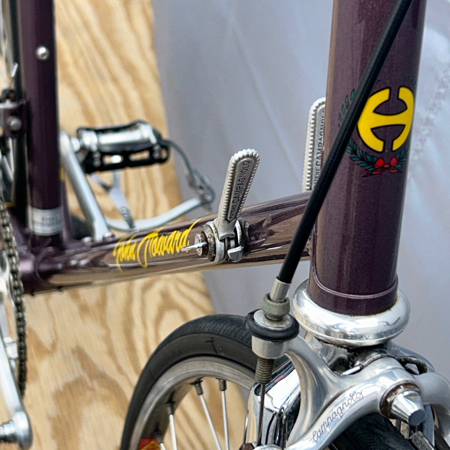 1983 John Howard #164/300 Painted by Dave Moulton Classic Steel Road Bicycle 58cm Campagnolo