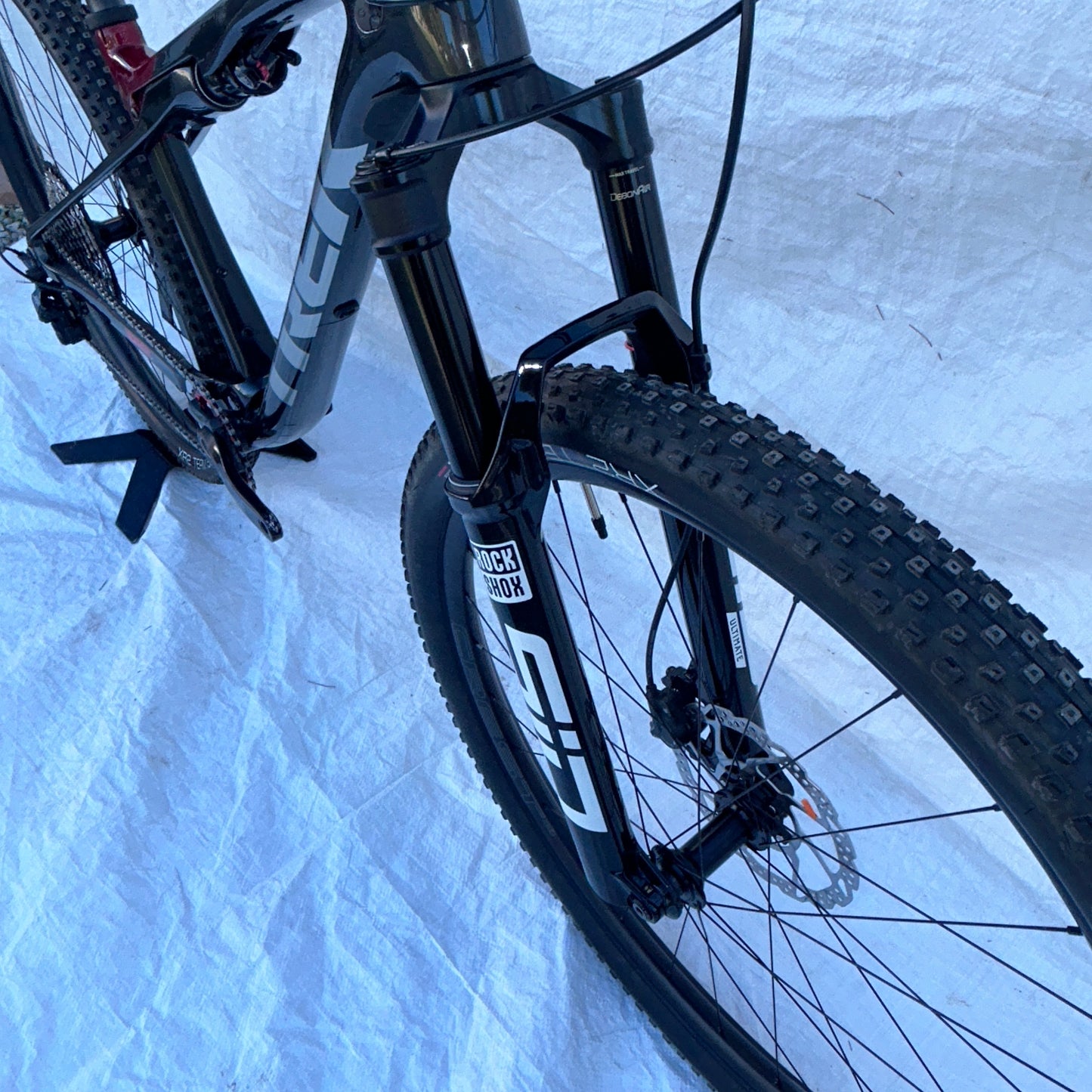 Trek Supercaliber 9.7 Gen 1 Med Full Suspension Mountain Bike, 2023