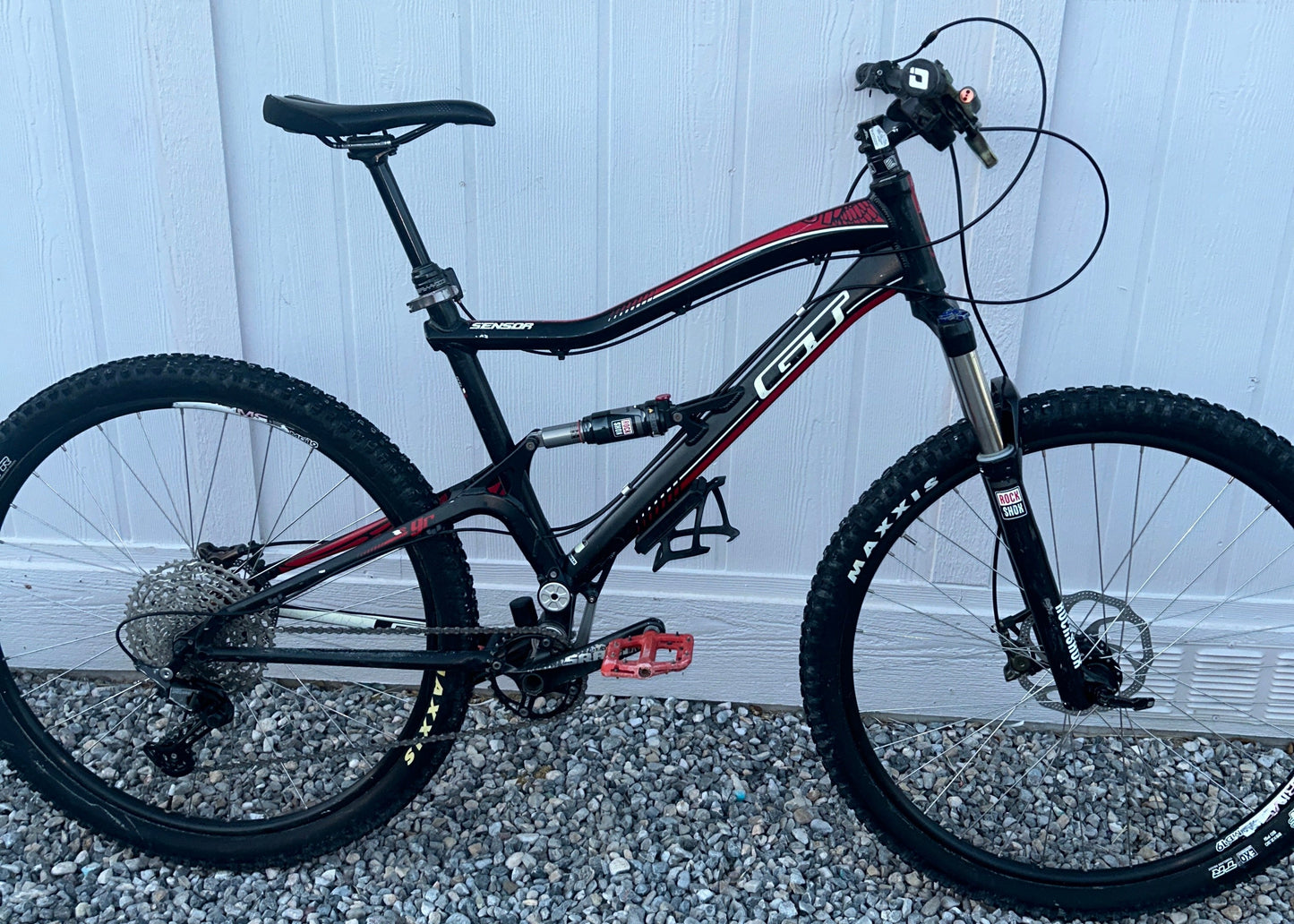 GT Sensor Elite 29er Full Suspension Mountain Bike Size Large Used