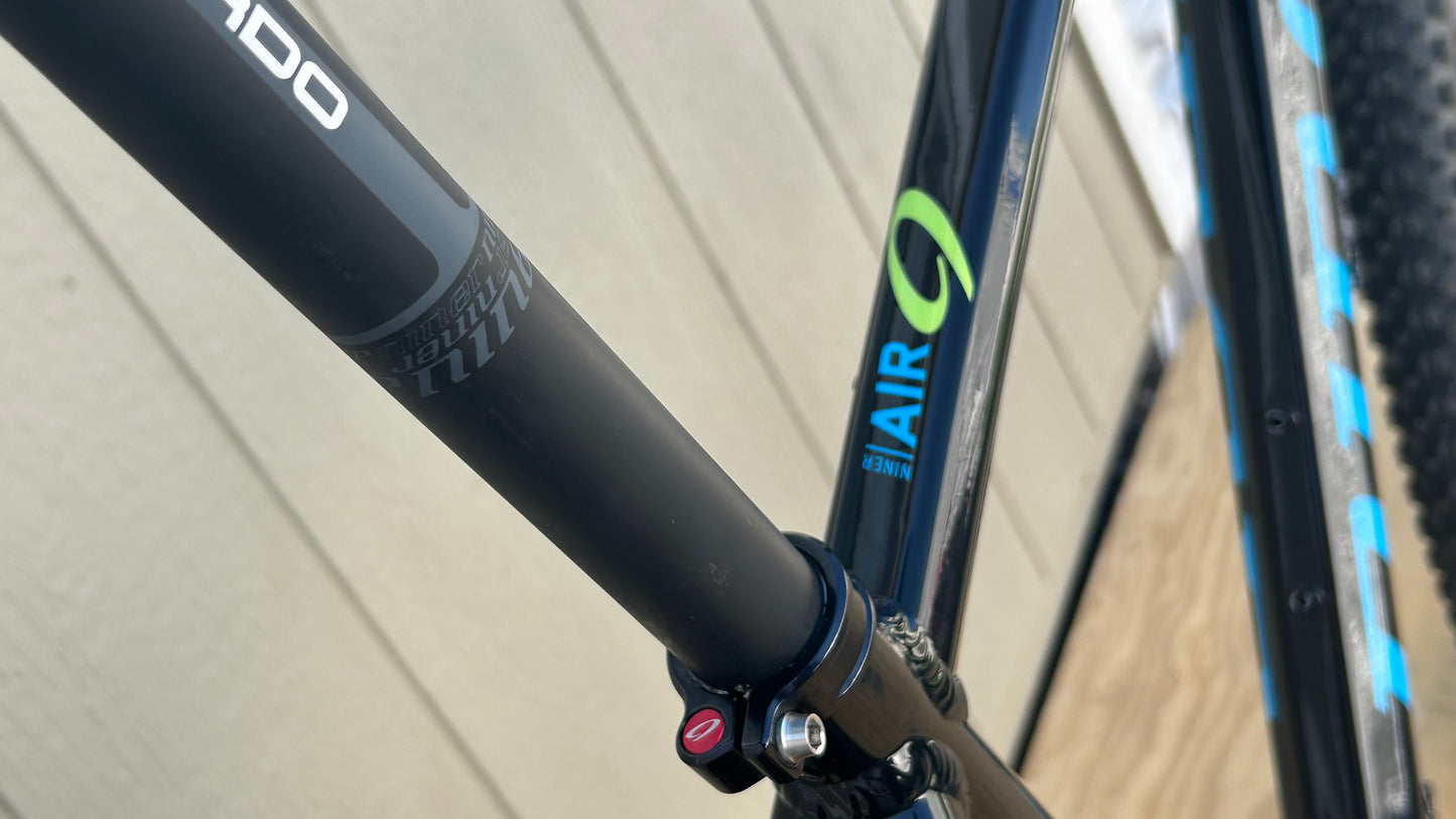 2019 Niner Air 9 Single Speed Large Mountain Bike Black/Blue