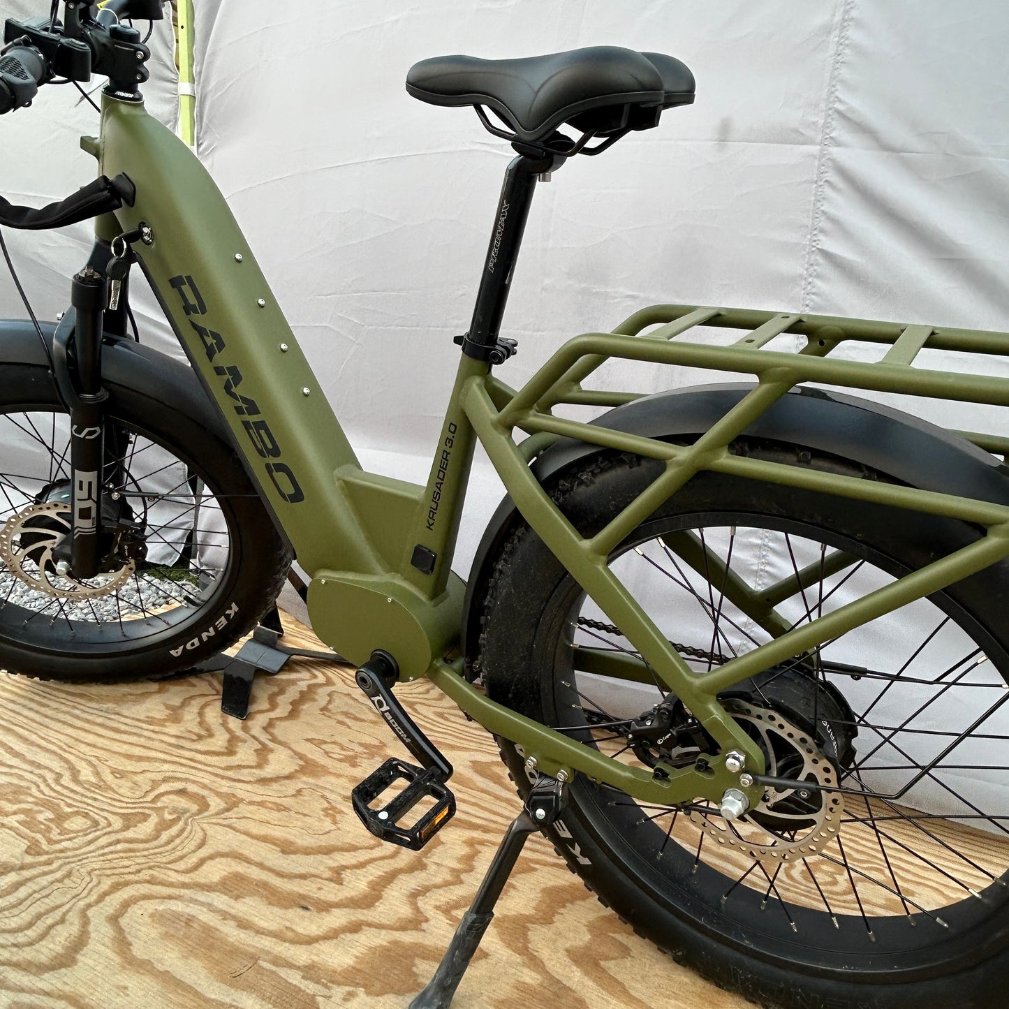 RAMBO Electric Bikes Krusader 3.0 All Wheel Drive 15Ah Hunting E-Bike