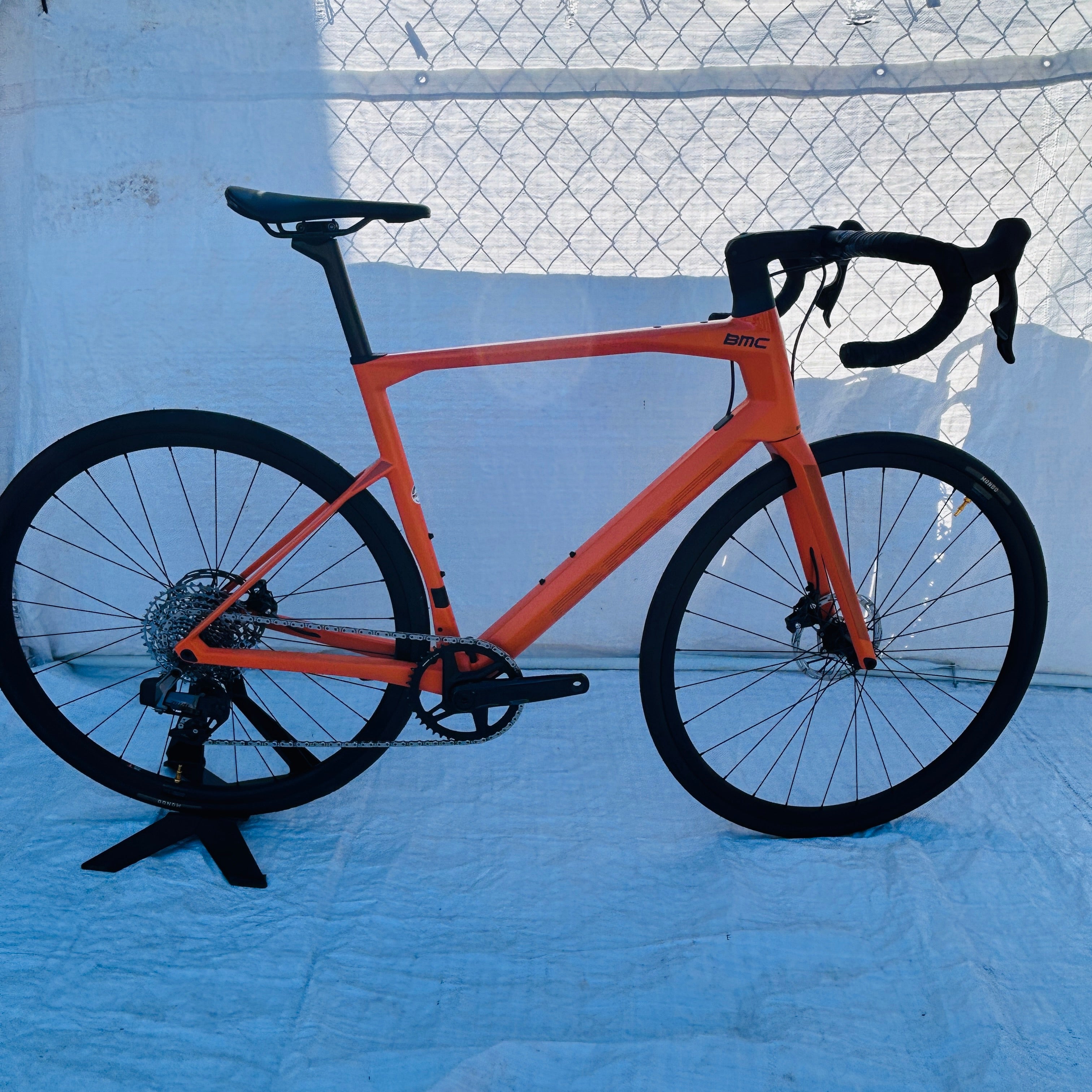 2022 BMC Roadmachine X TWO Orange 56 cm Road & Light Gravel Bike