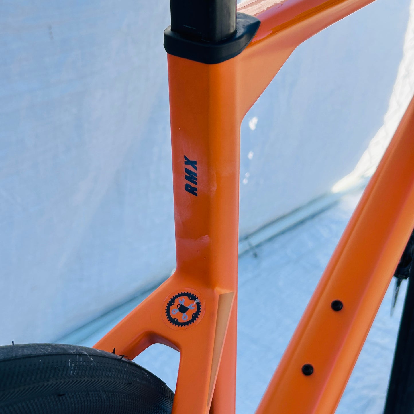 2022 BMC Roadmachine X TWO Orange 56 cm Road & Light Gravel Bike