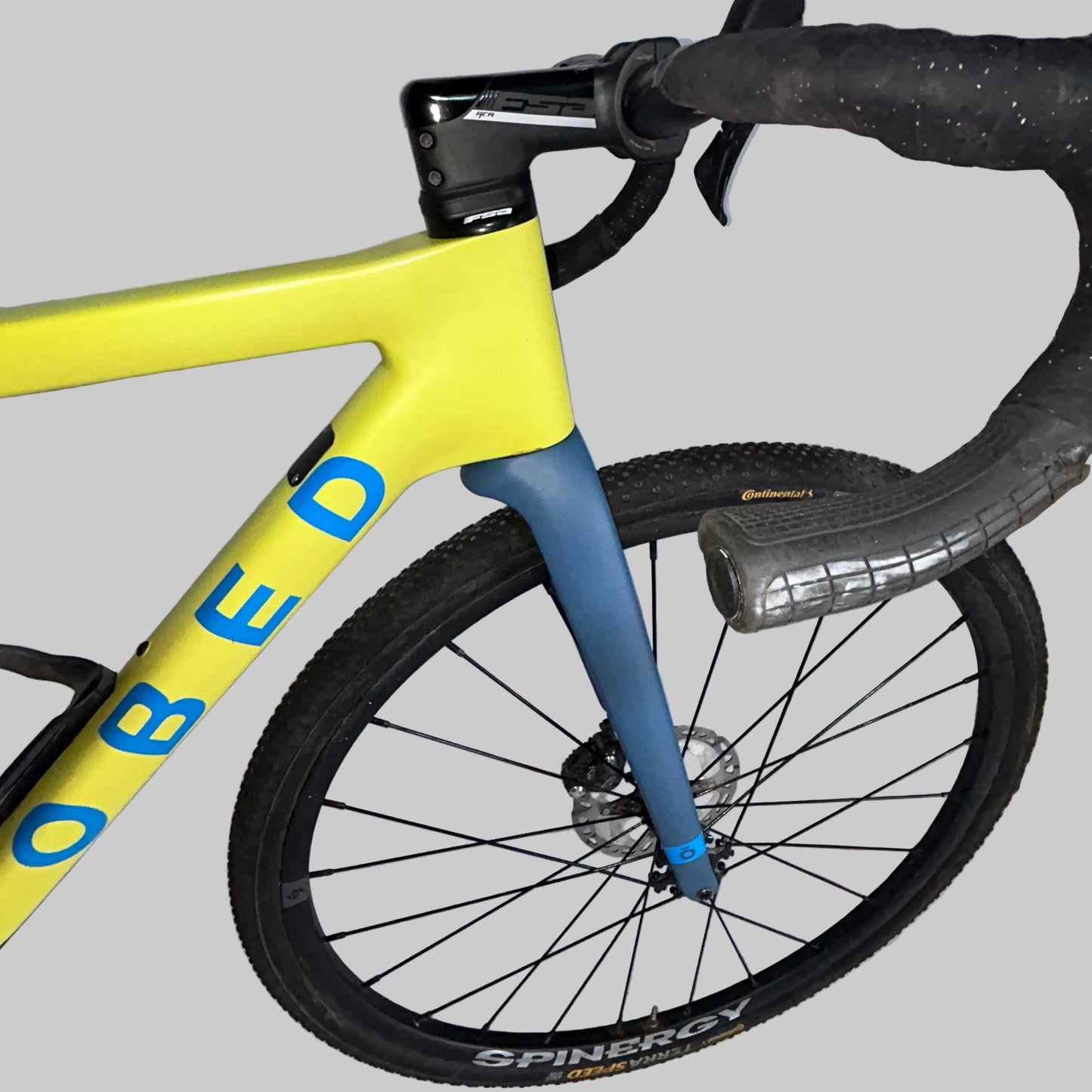 2022 OBED GVR X-Small Yellow/Blue Gravel Bike Shimano GRX Powermeter