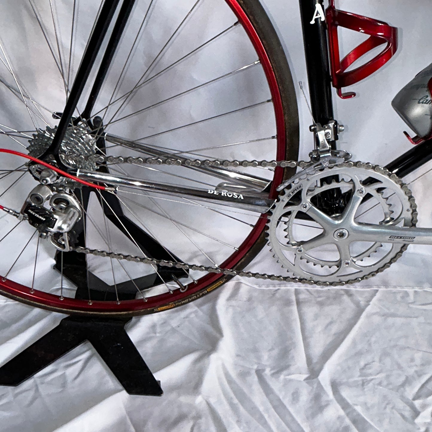 Vintage De Rosa Pro 60cm Road Bike – Full Campagnolo Record 10-Speed Italian Steel Build