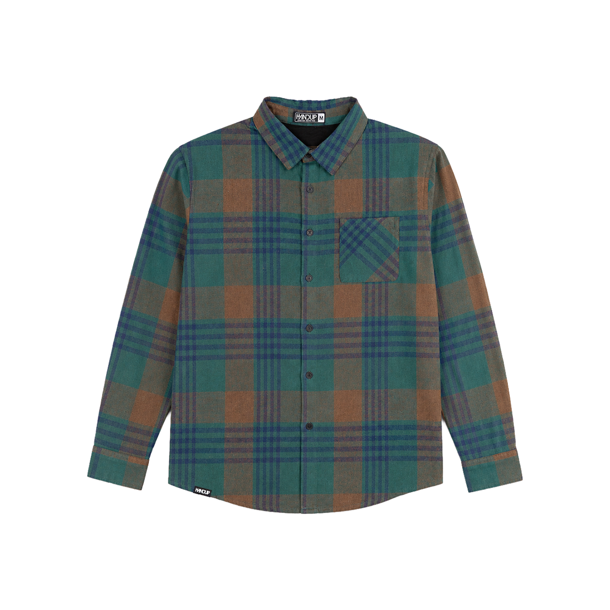 Flow Flannel - Green/Blue