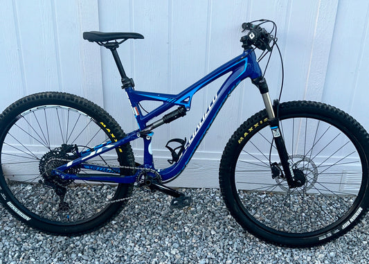 Specialized Camber FSR 29er Full Suspension Mountain Bike Size Large Used