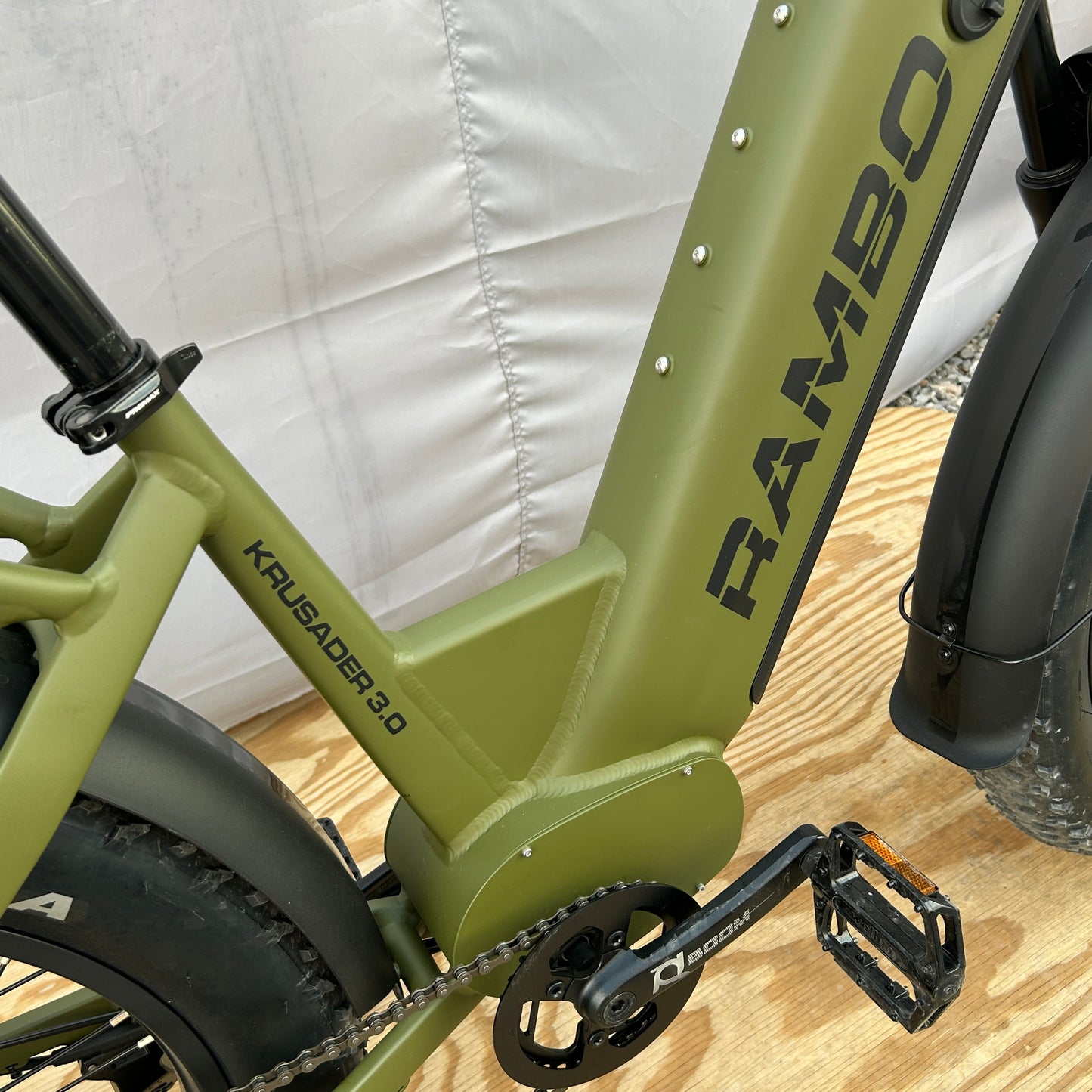 RAMBO Electric Bikes Krusader 3.0 All Wheel Drive 15Ah Hunting E-Bike