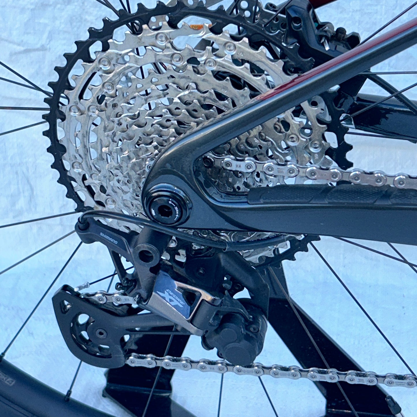 Trek Supercaliber 9.7 Gen 1 Med Full Suspension Mountain Bike, 2023