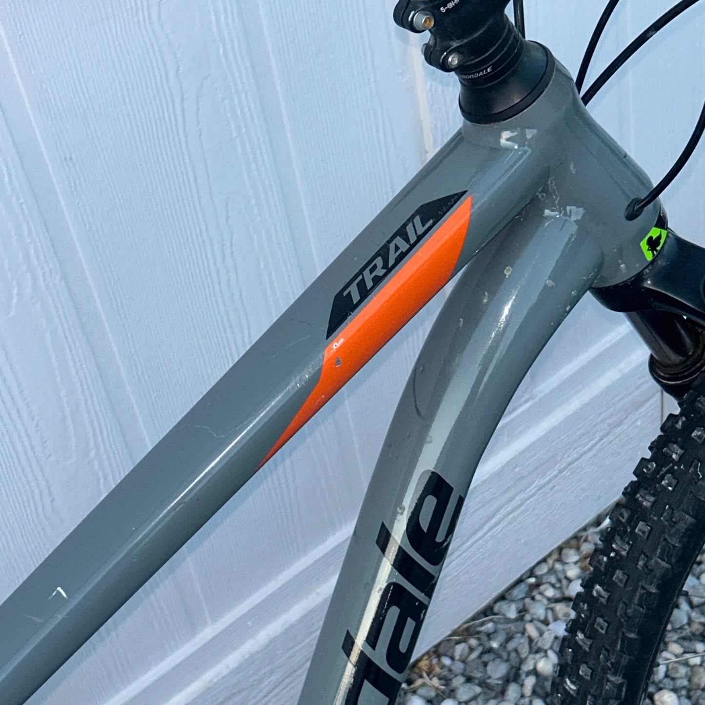 Cannondale Trail 7 Hardtail Mountain Bike Size Large Grey Used